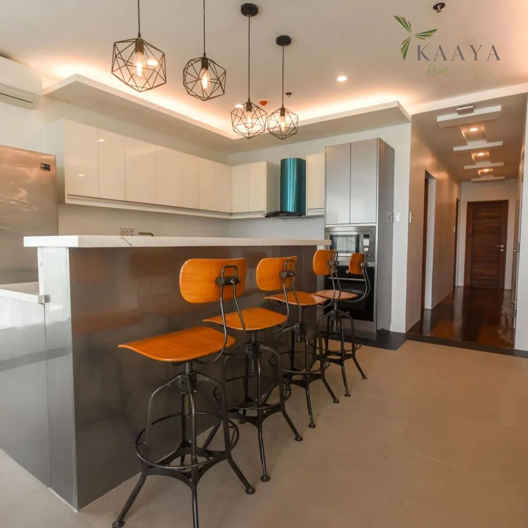 Kitchen or kitchenette in Kaaya Resort North Boracay