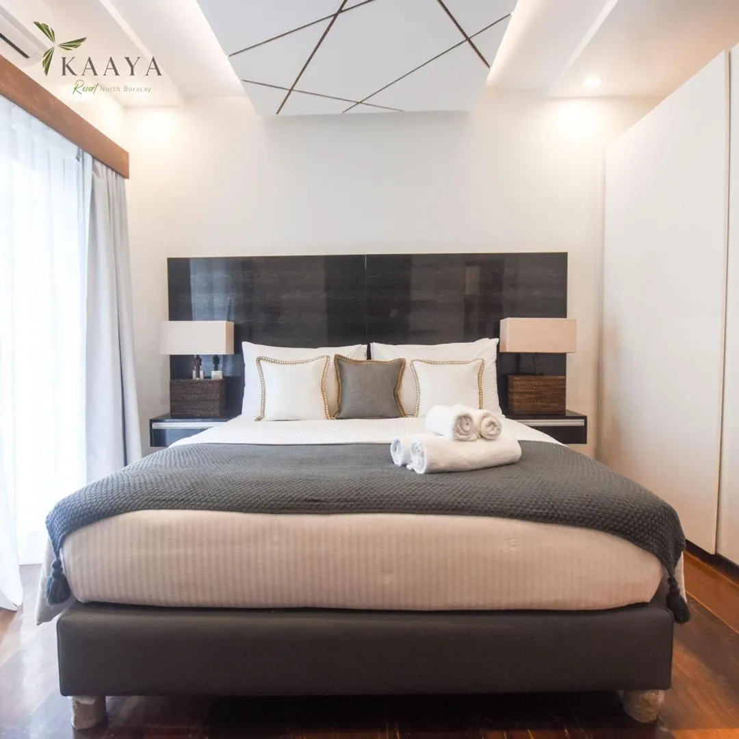 Bed in Kaaya Resort North Boracay