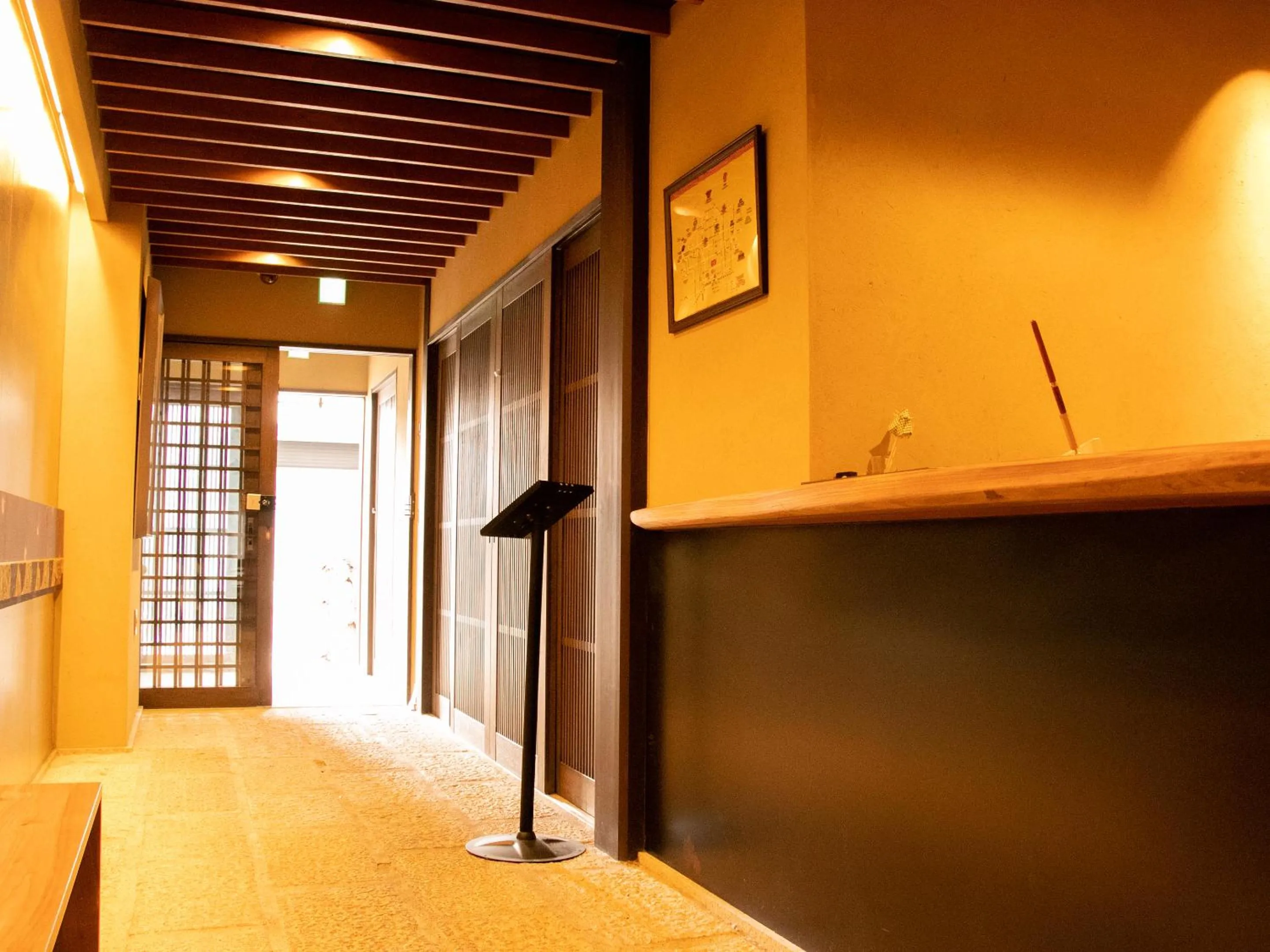 Lobby or reception in Hotel Rakurakuan