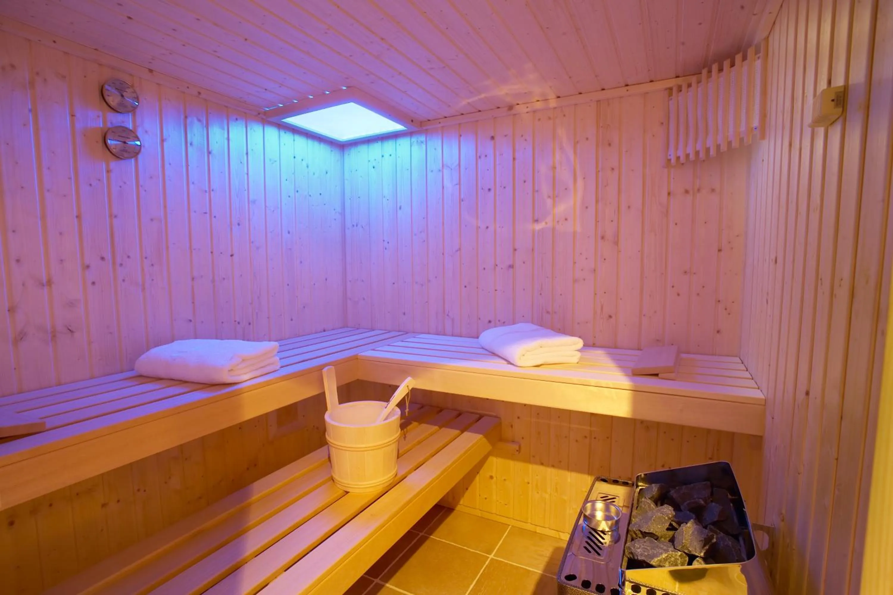 Spa and wellness centre/facilities in Rackmers Hof - Suiten Hotel garni mit Sauna