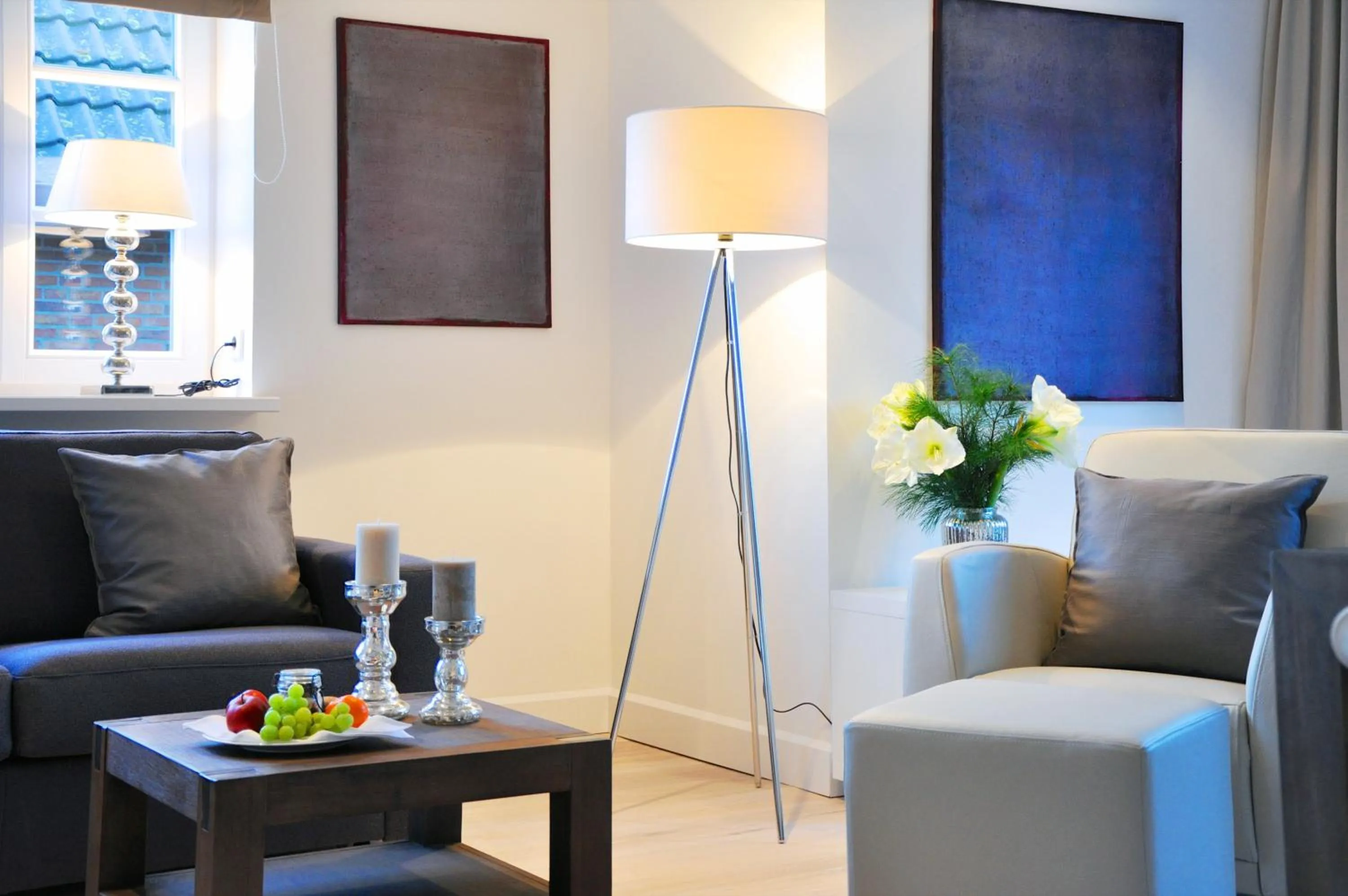 Living room in Rackmers Hof - Suiten Hotel garni mit Sauna