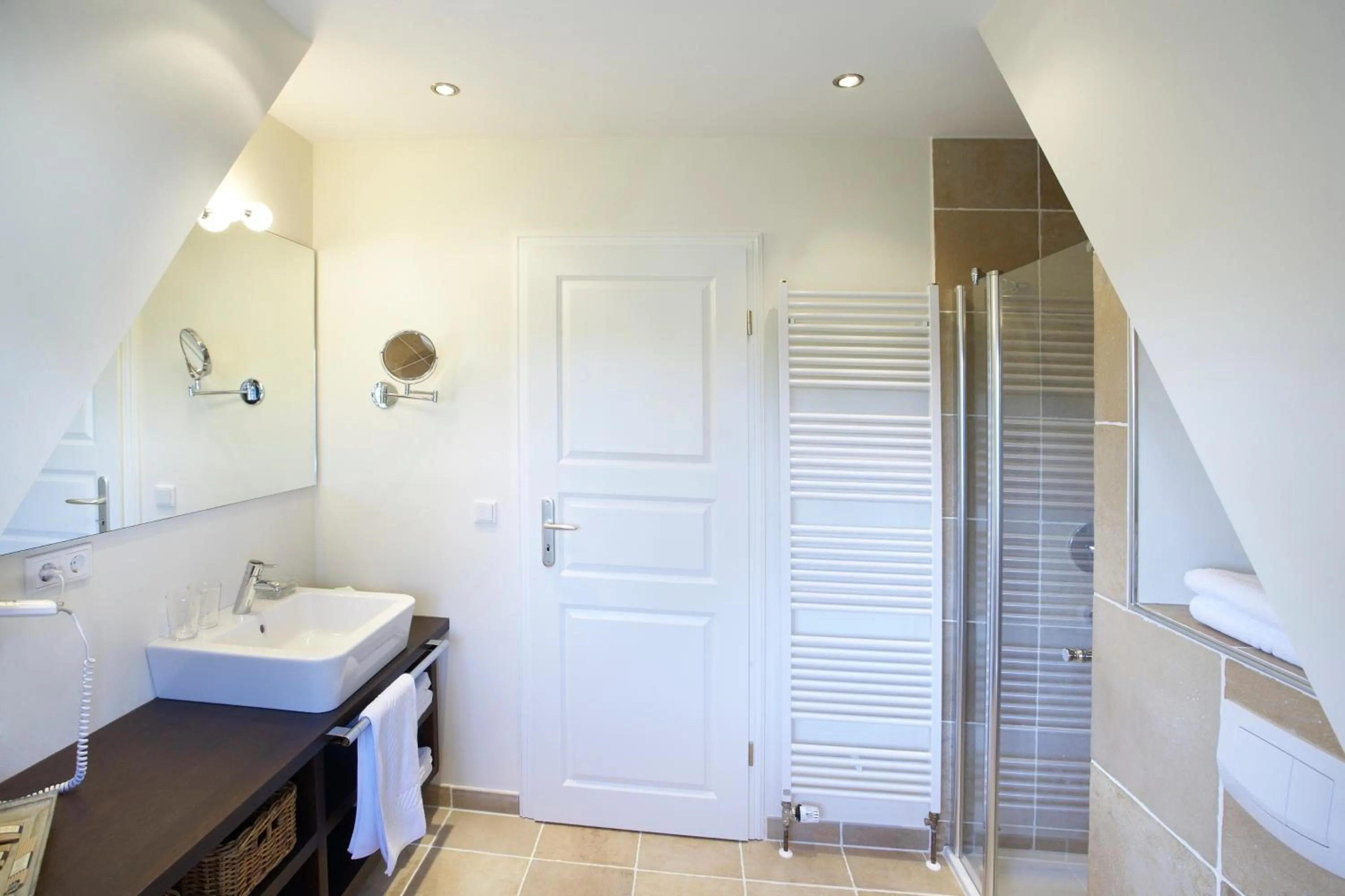 Bathroom in Rackmers Hof - Suiten Hotel garni mit Sauna