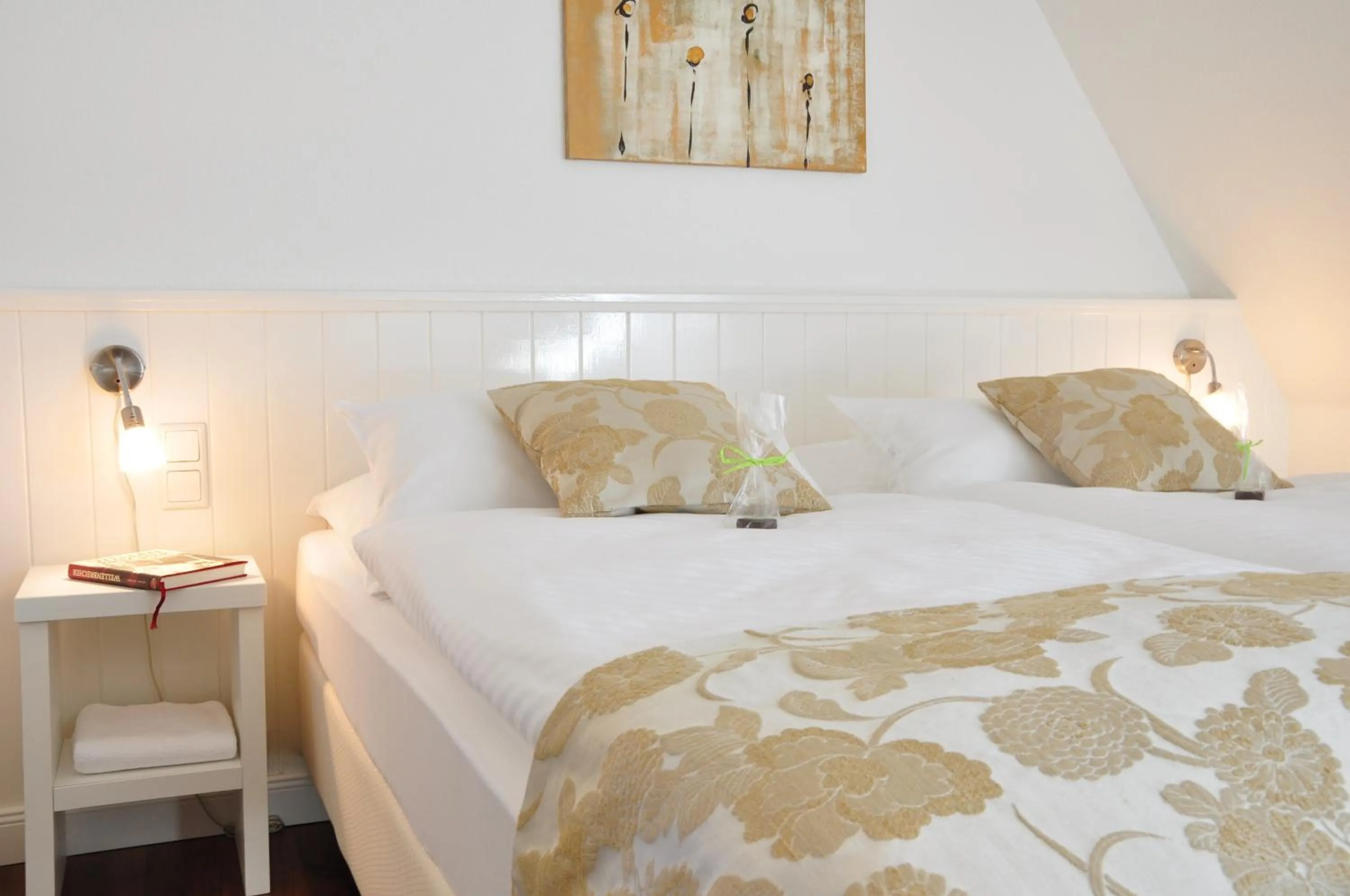 Bed in Rackmers Hof - Suiten Hotel garni mit Sauna