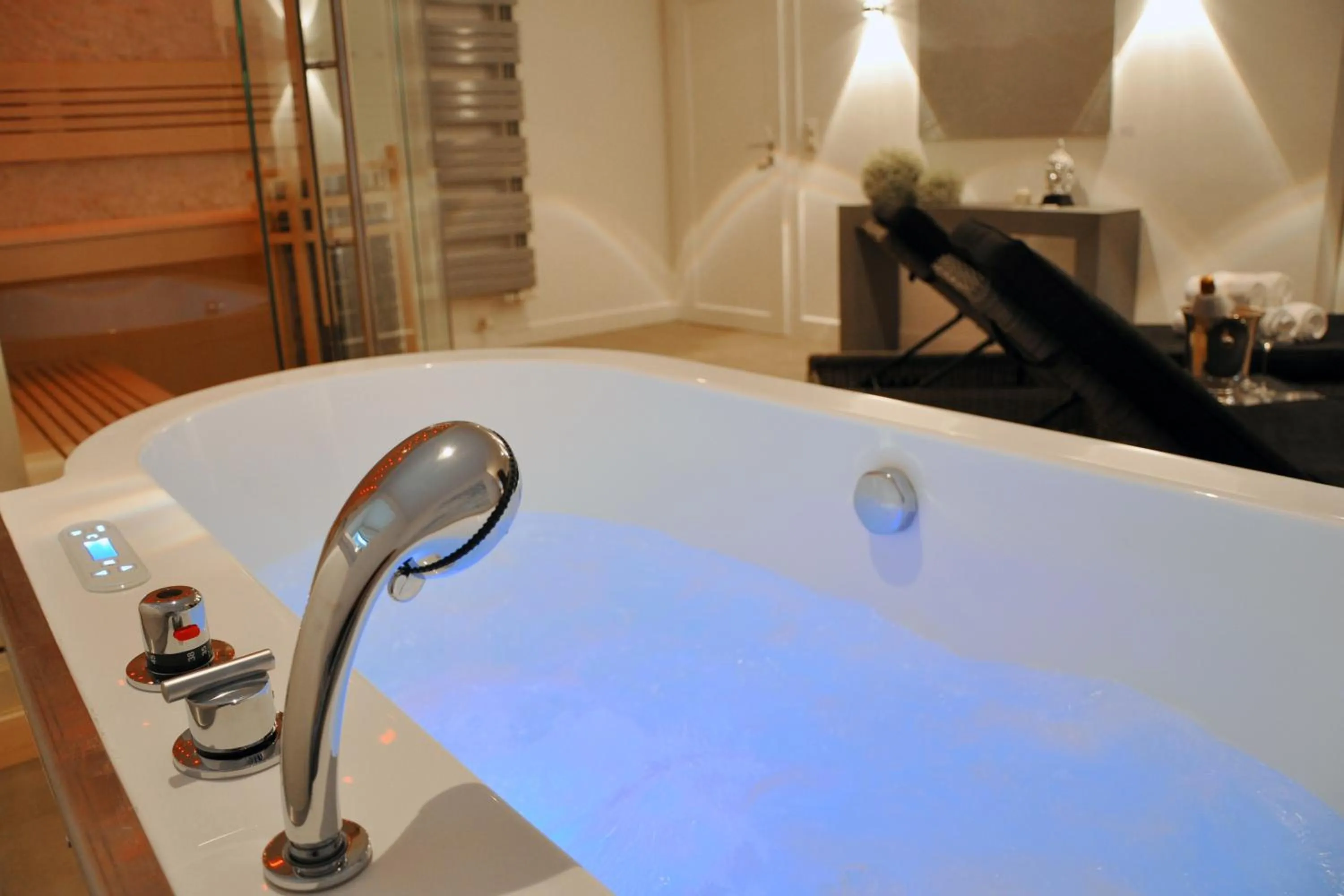 Spa and wellness centre/facilities in Rackmers Hof - Suiten Hotel garni mit Sauna