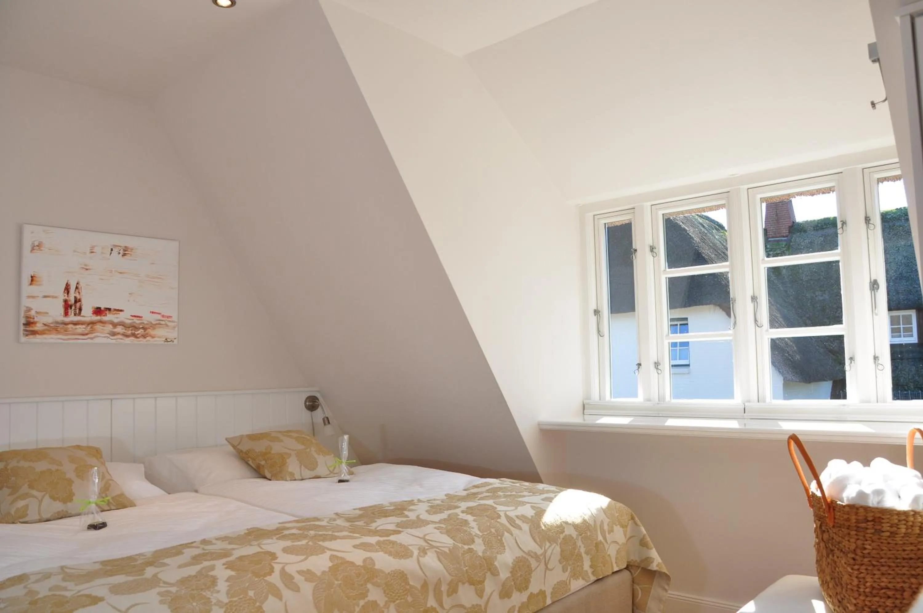 Bed in Rackmers Hof - Suiten Hotel garni mit Sauna