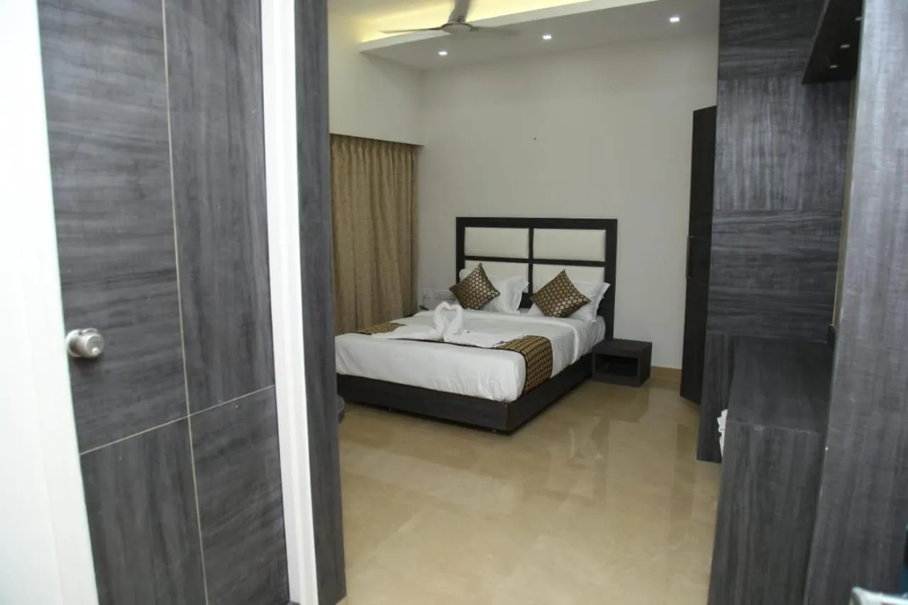 Bed in century courtyard