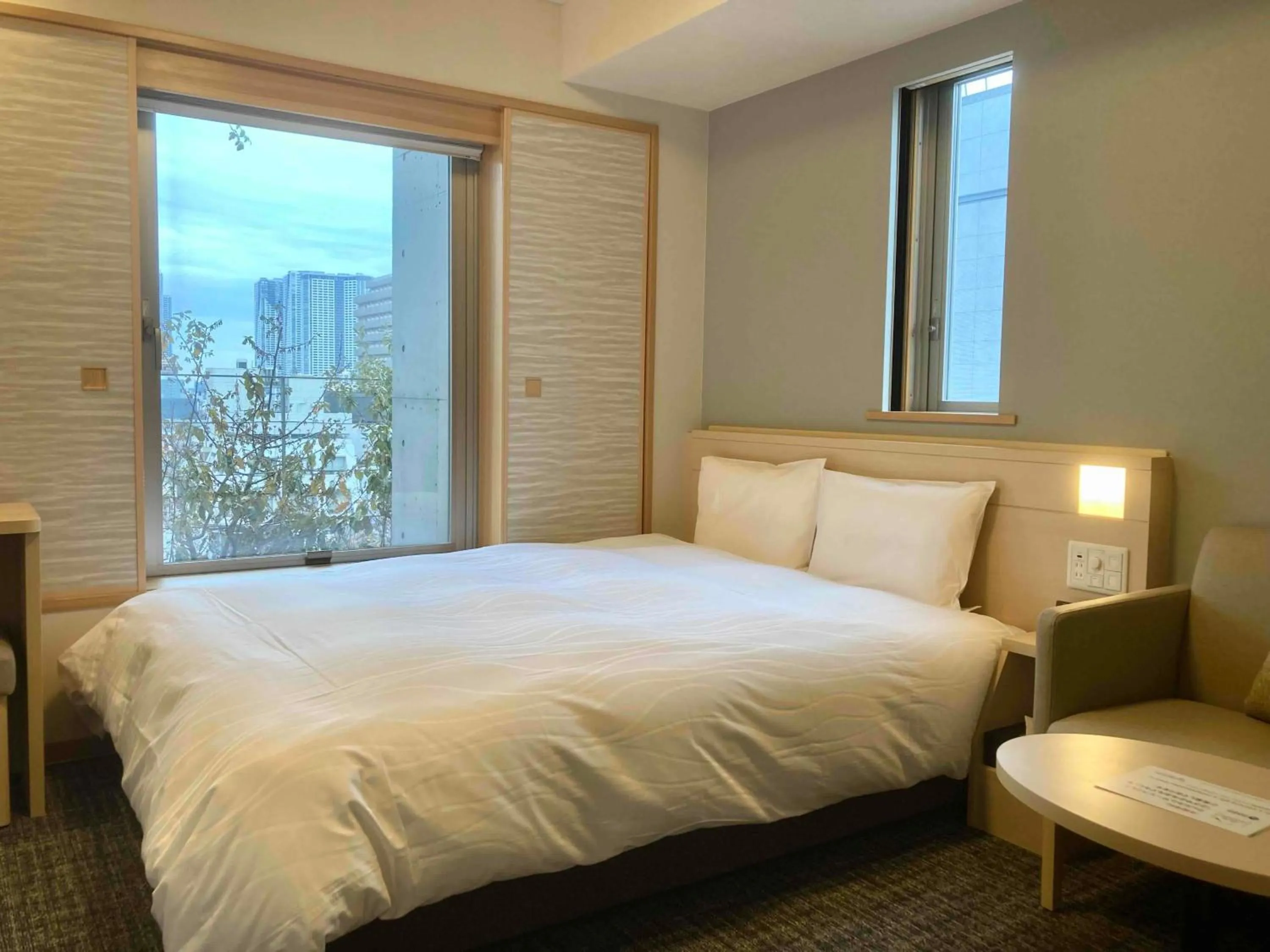Bed in Dormy Inn Premium Ginza - Natural Hot Spring