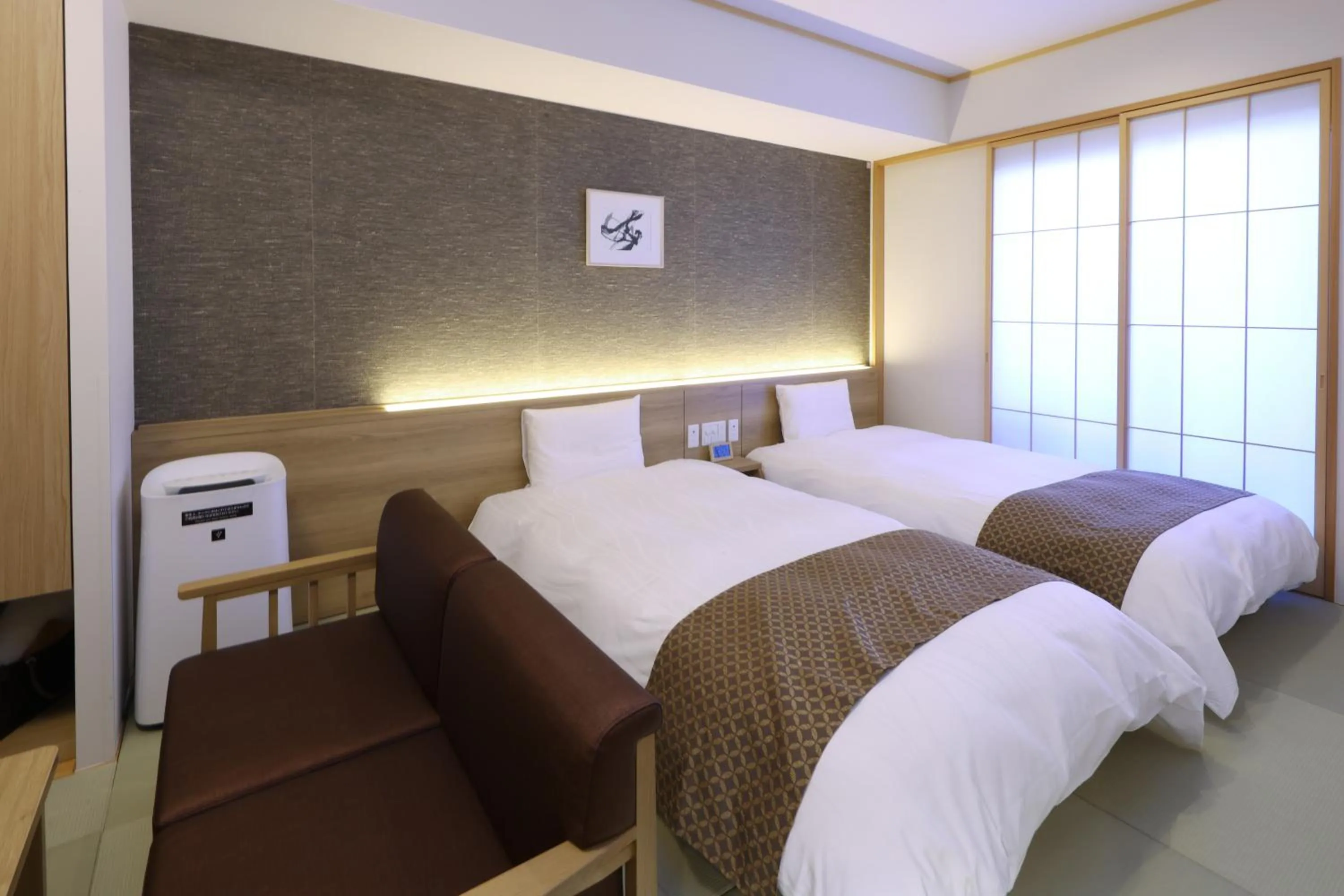 Bed in Dormy Inn Premium Ginza - Natural Hot Spring