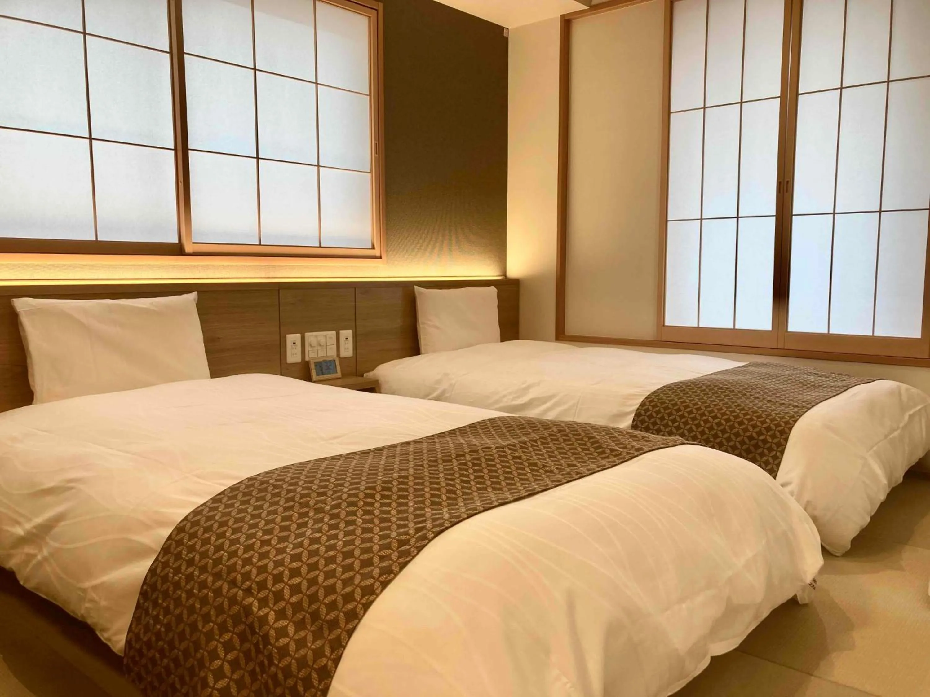 Bed in Dormy Inn Premium Ginza - Natural Hot Spring