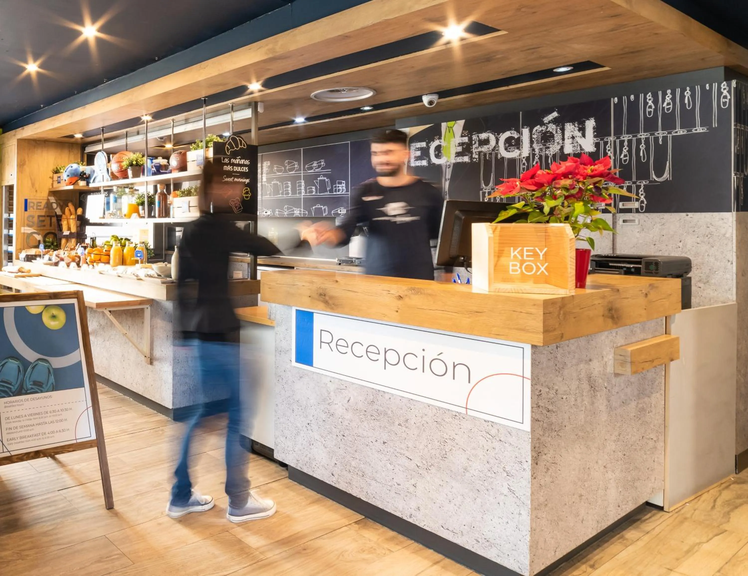 Lobby or reception in Ibis Budget Madrid Calle Alcalá