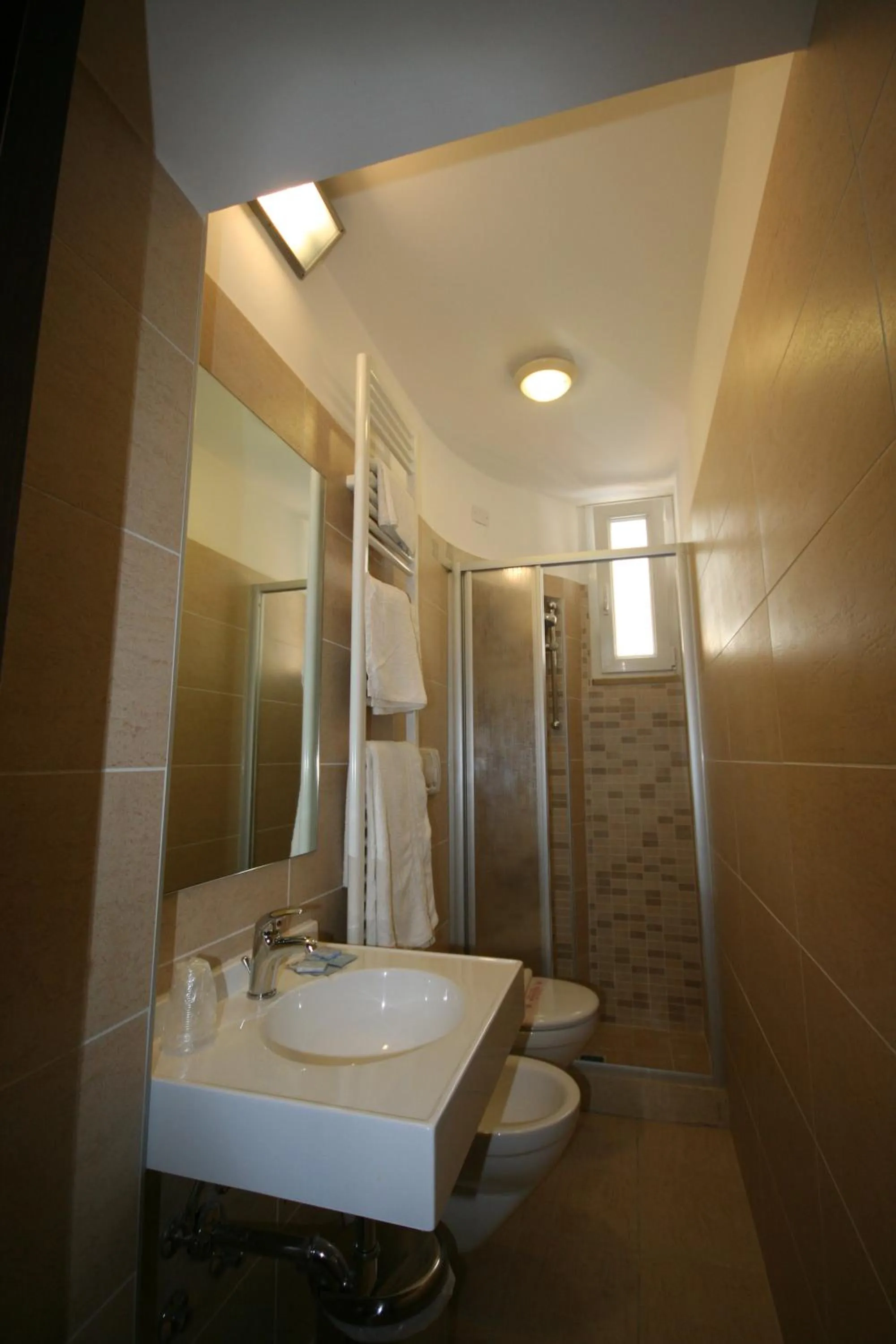 Shower in Hotel Belvedere Spiaggia