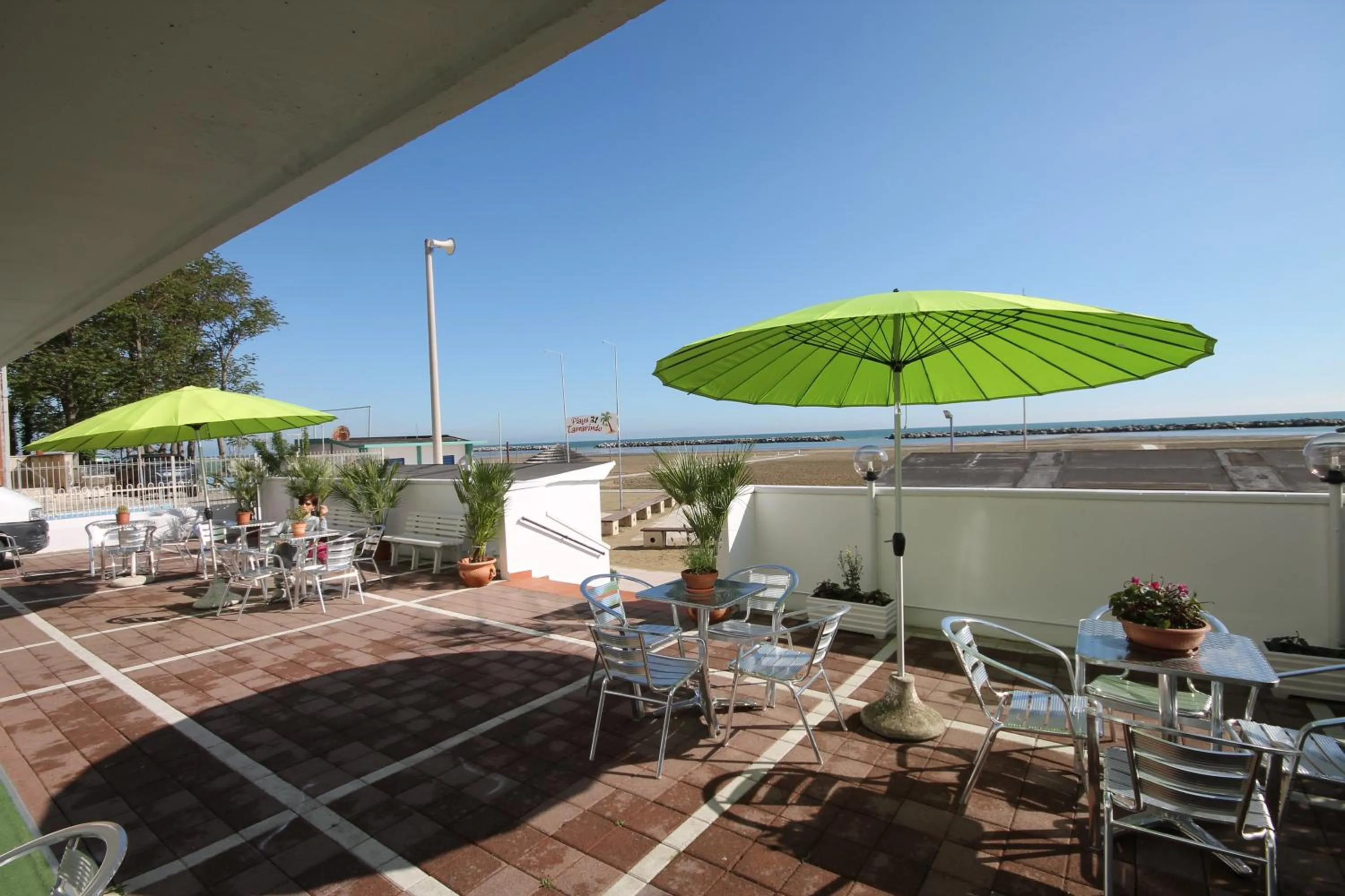 Balcony/Terrace in Hotel Belvedere Spiaggia