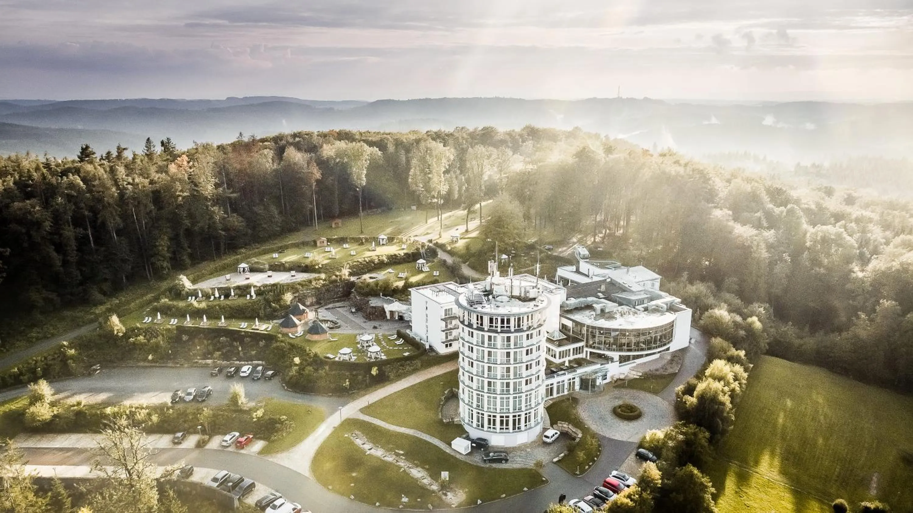 Bird's eye view in Raitelberg Resort