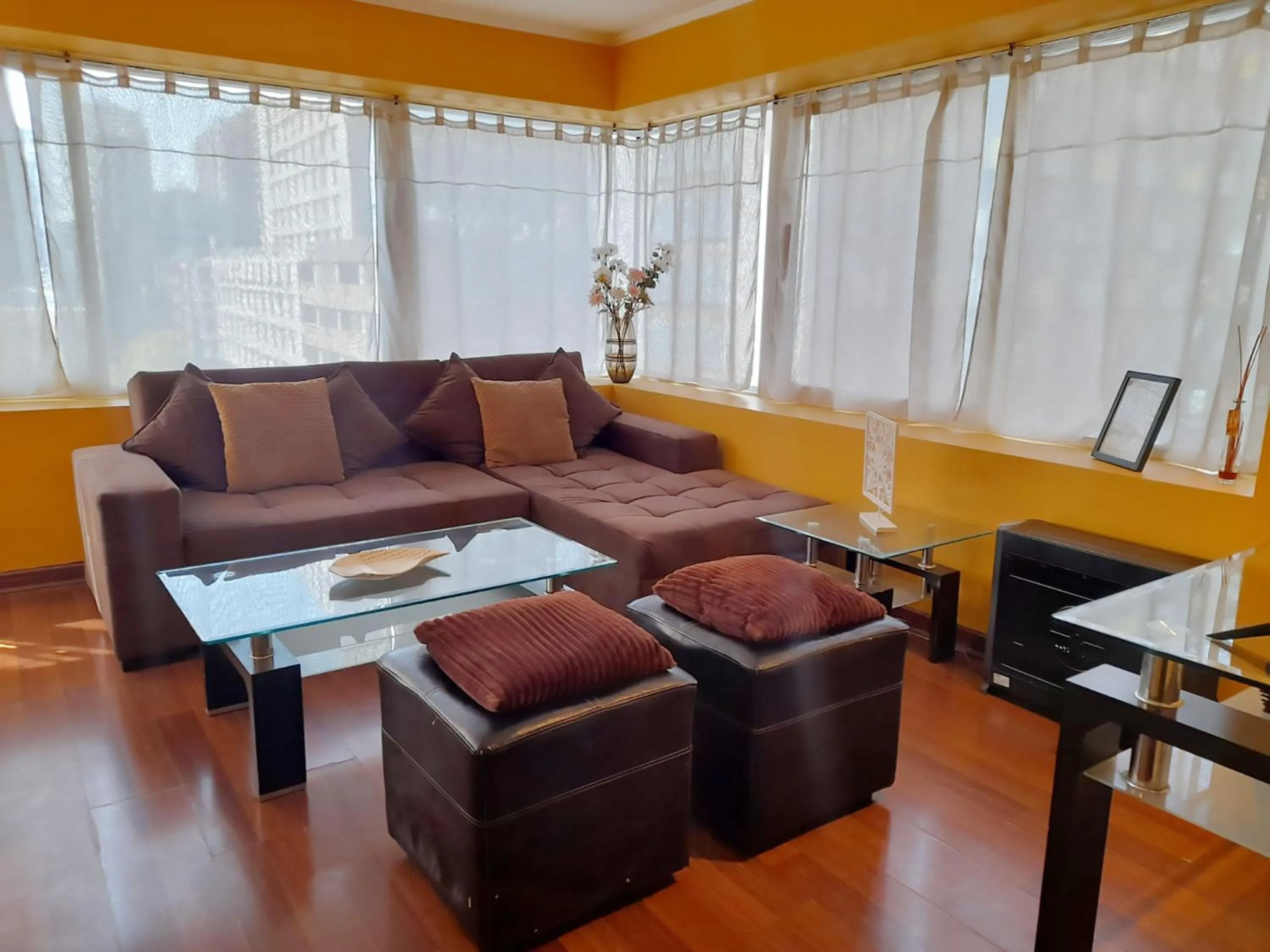 Living room in VIP Apartments Chile