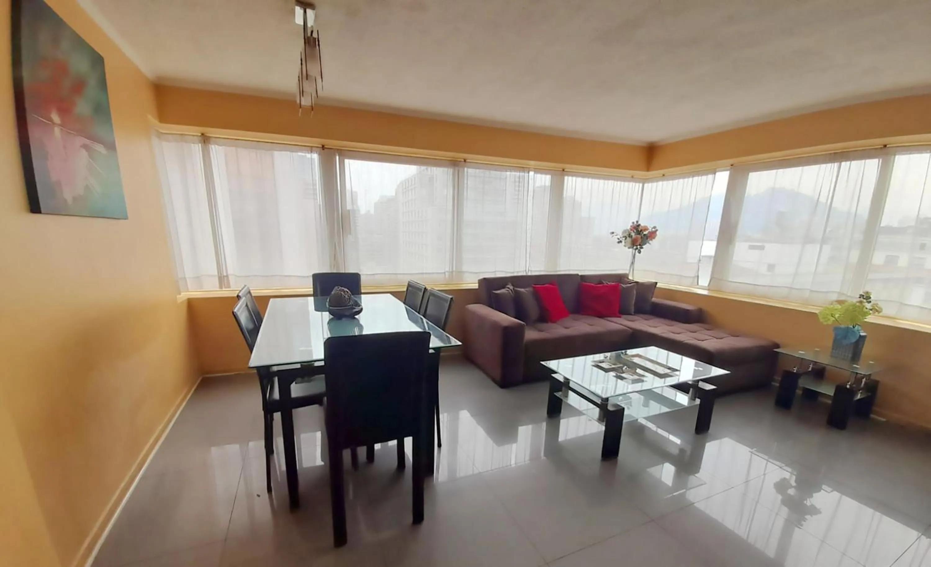 Living room in VIP Apartments Chile