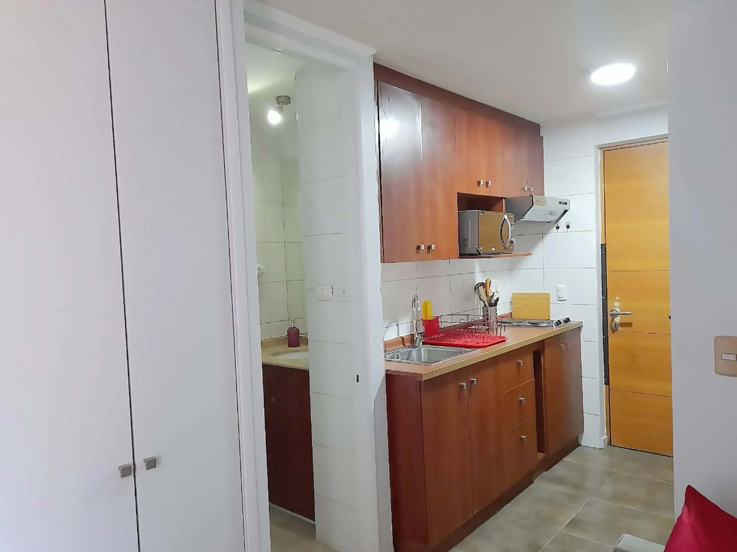 Kitchen or kitchenette in VIP Apartments Chile