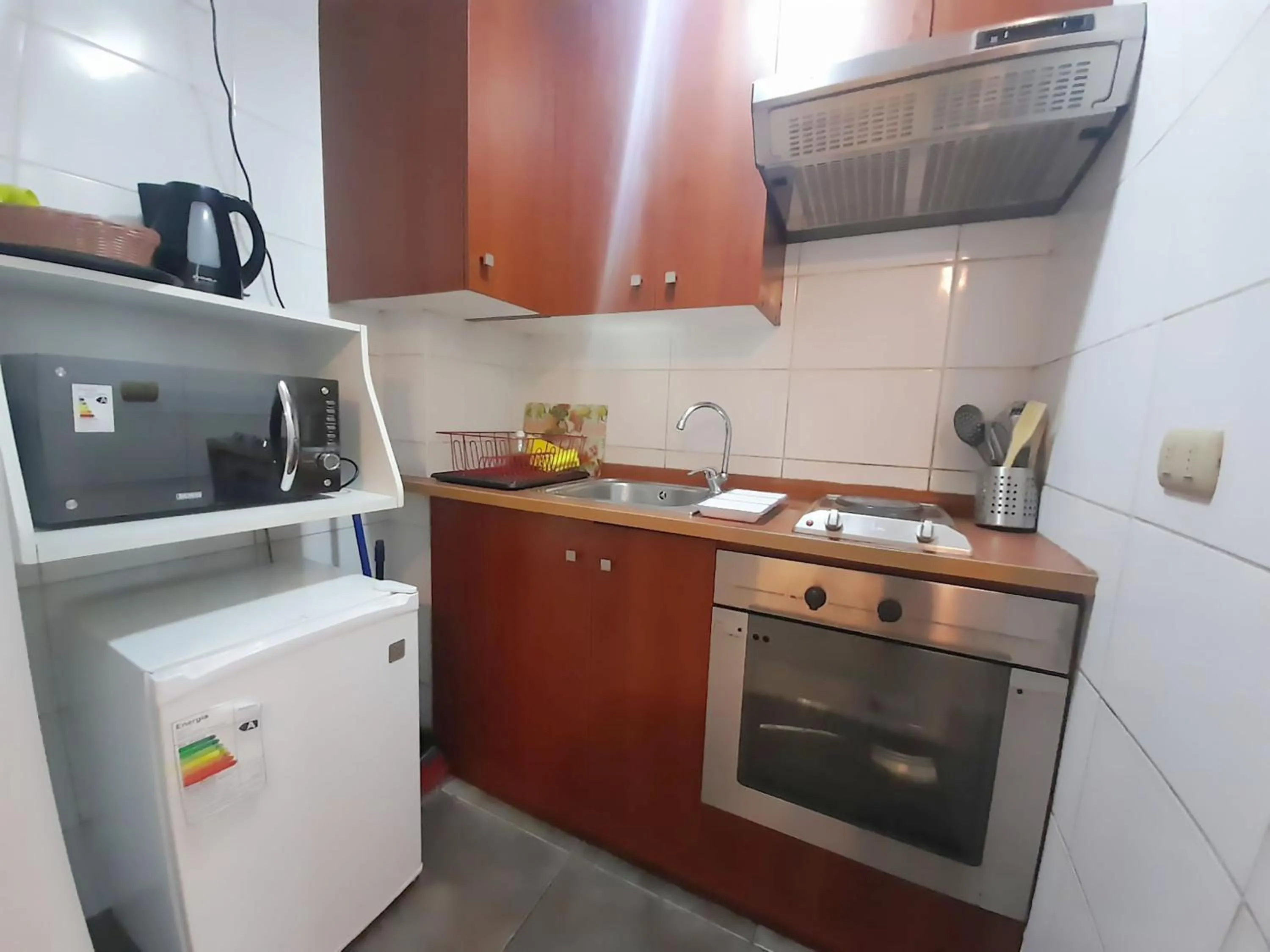 Kitchen or kitchenette in VIP Apartments Chile