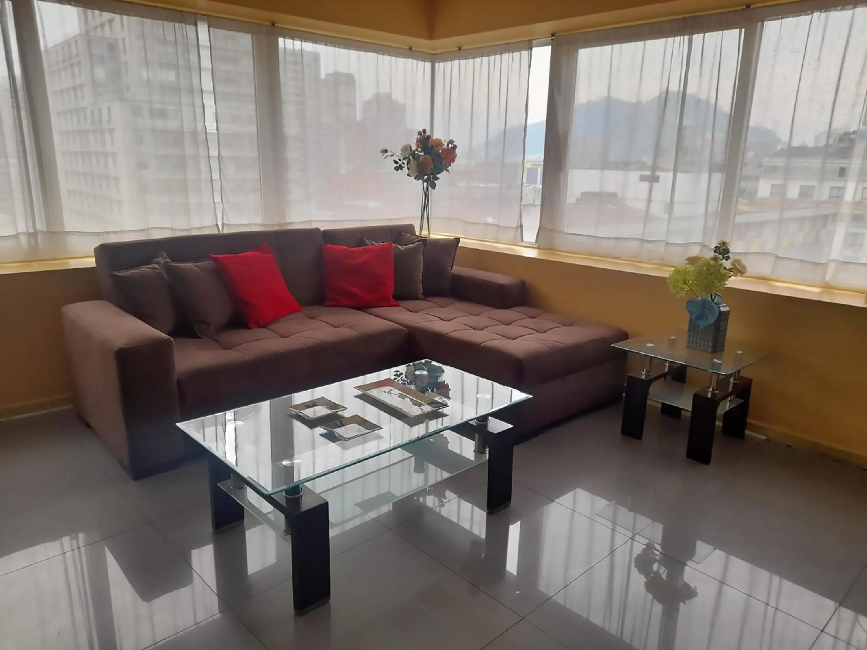 Living room in VIP Apartments Chile