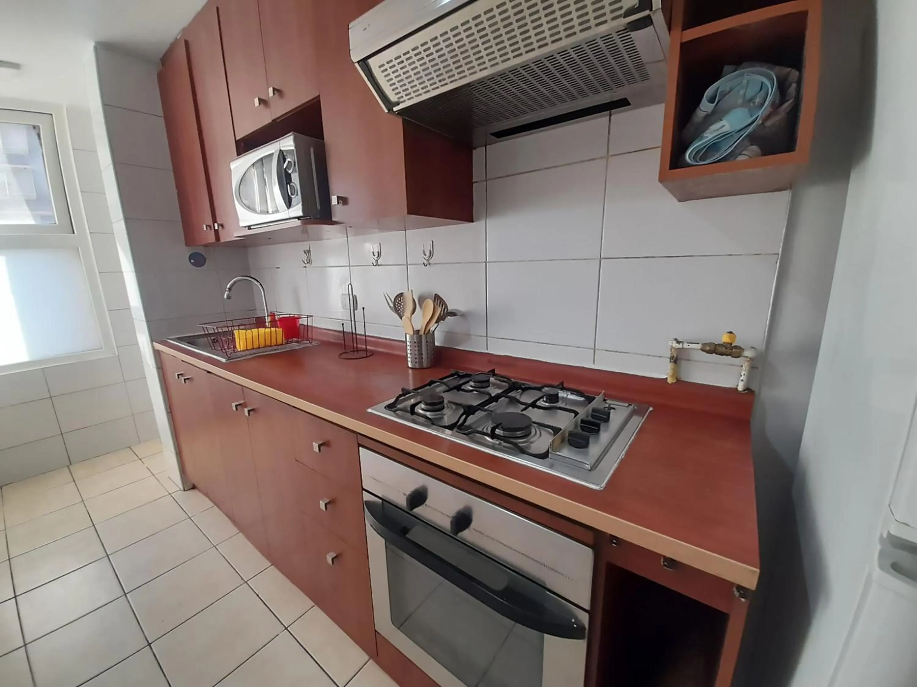 Kitchen or kitchenette in VIP Apartments Chile