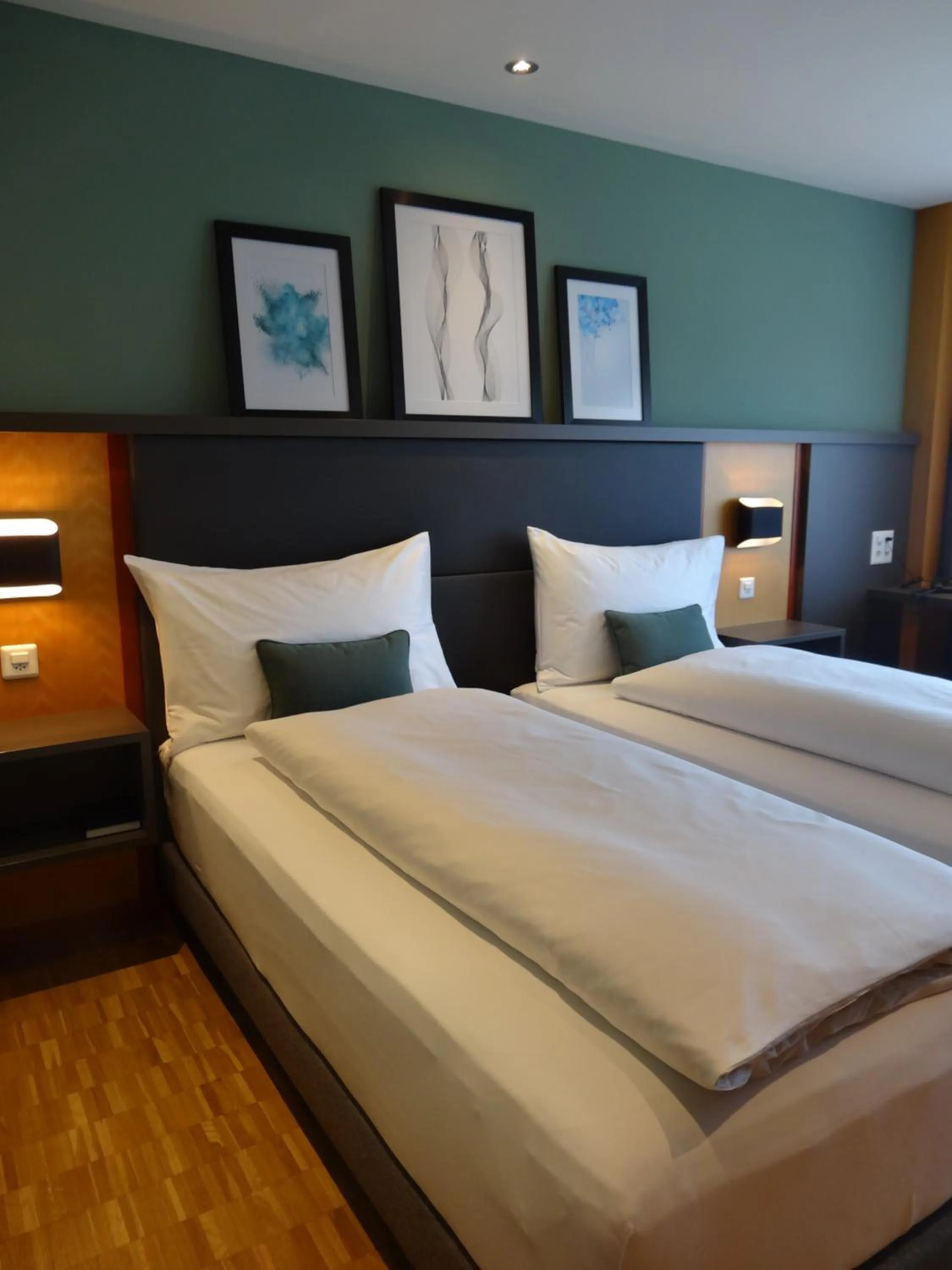 Bed in Hotel Sempachersee