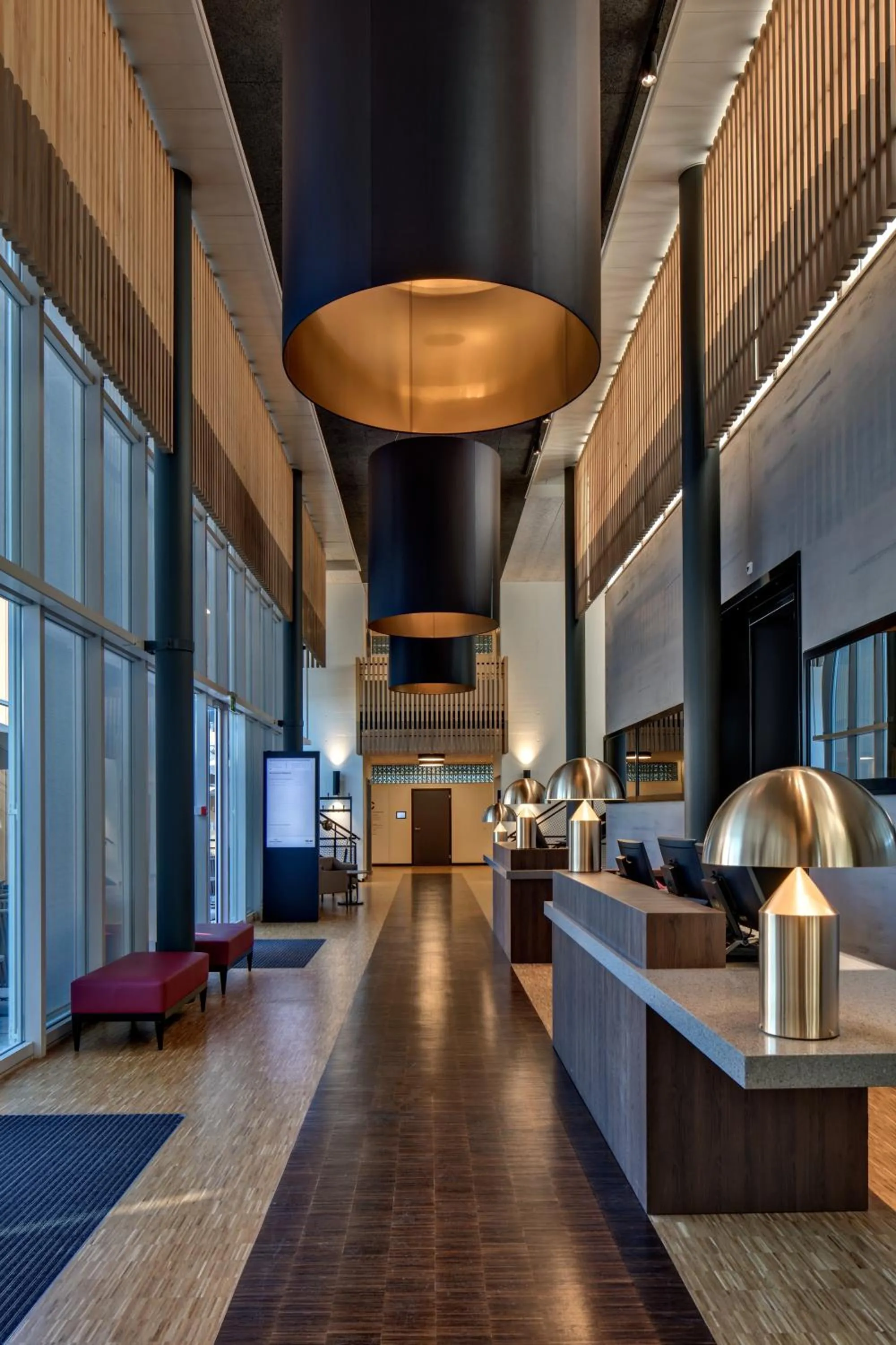 Lobby or reception in Hotel Sempachersee