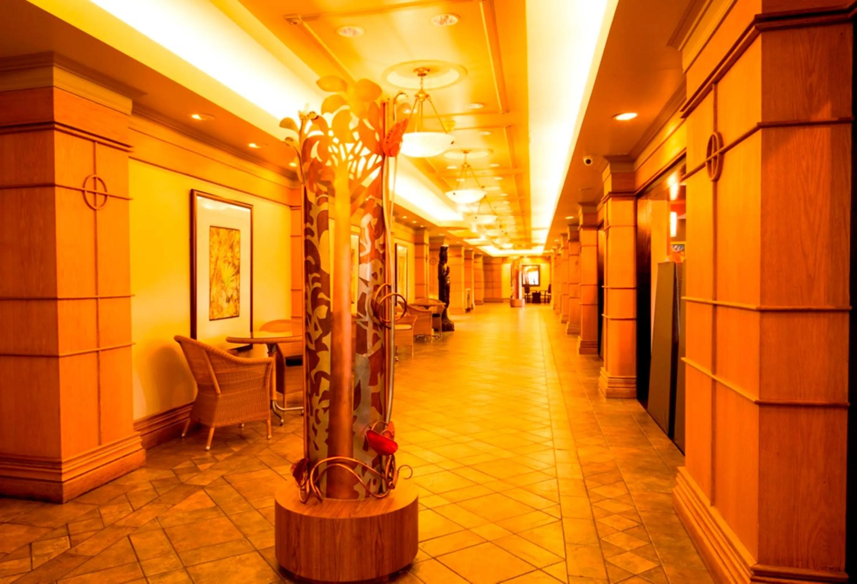 Decorative detail in Kapok Hotel