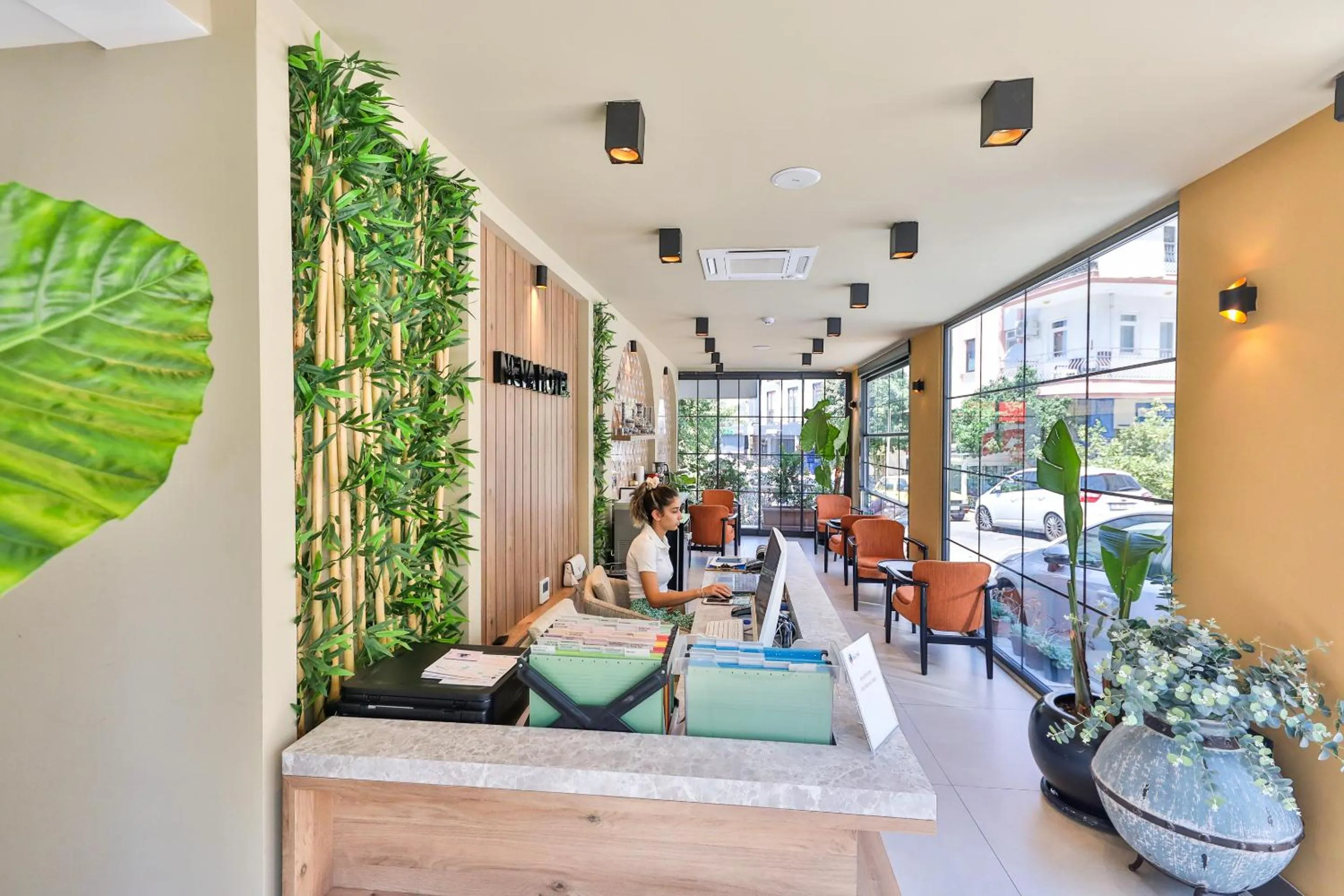 Lobby or reception in Neva Kaş