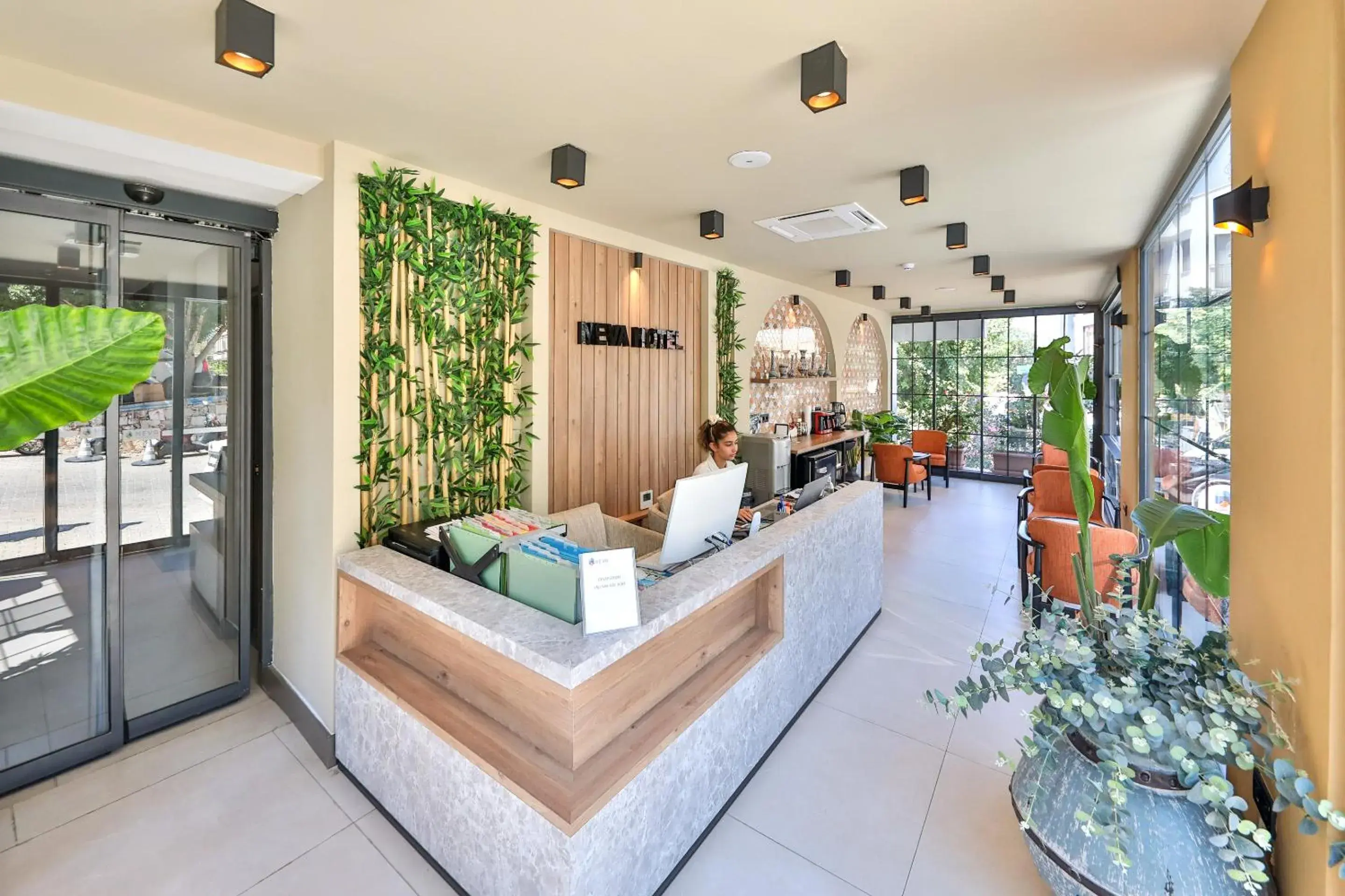 Lobby or reception in Neva Kaş Lobby or reception in Neva Kaş