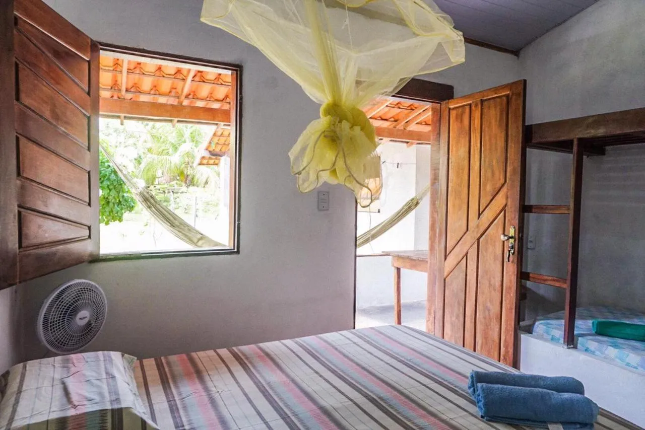 Bed in Pousada Mirage Atins