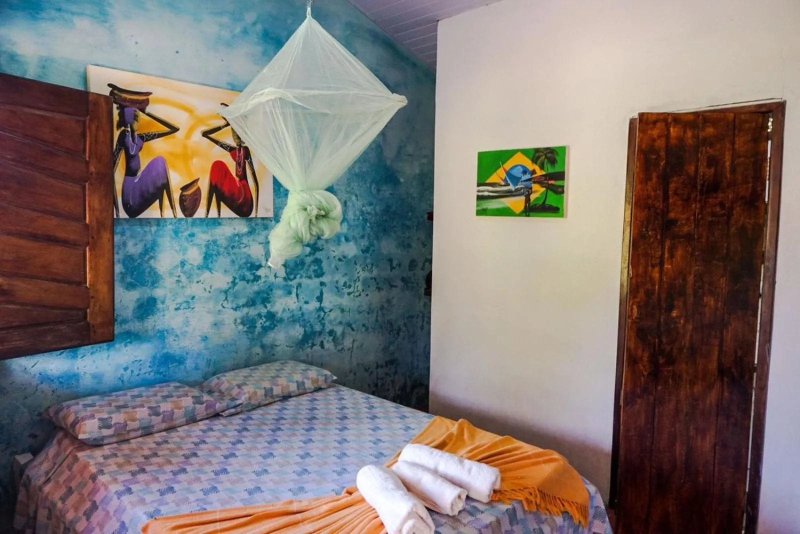 Bed in Pousada Mirage Atins