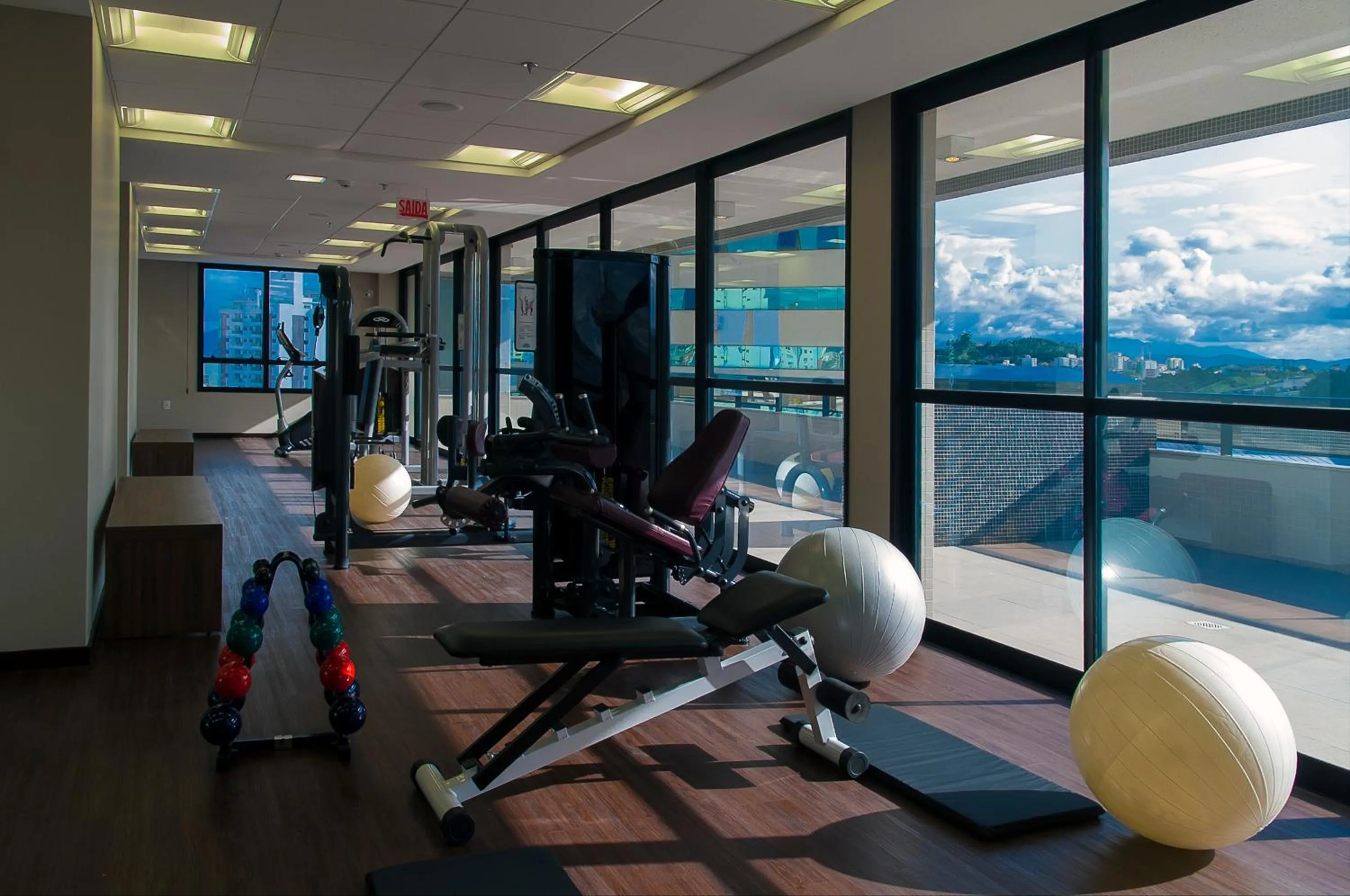 Fitness centre/facilities in Kennedy Executive Hotel