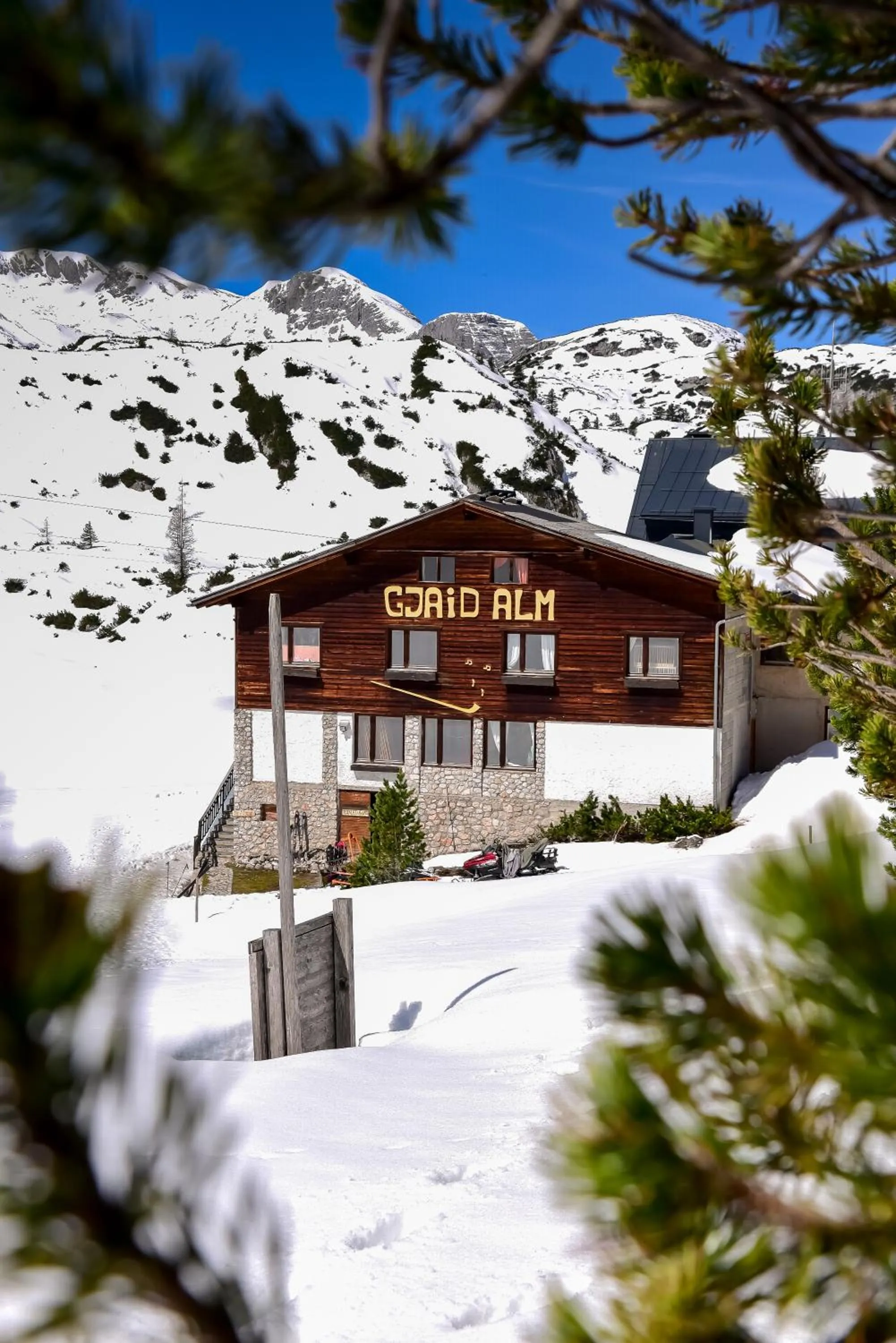 Property building in Gjaid-Alm 1739m am Dachstein-Only Accessible by Cable Car