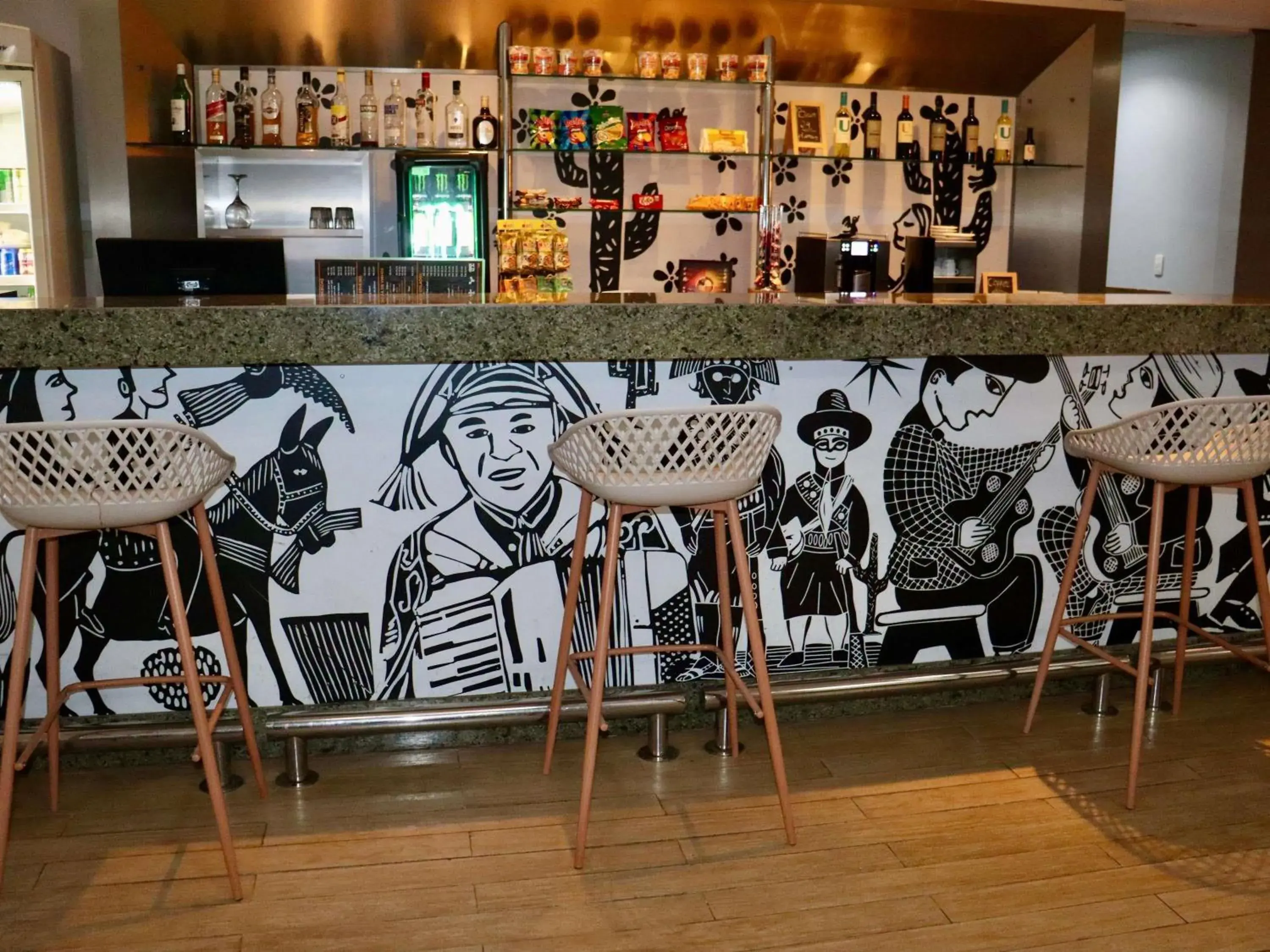 Lounge or bar in Ibis Mossoro Lounge or bar in Ibis Mossoro