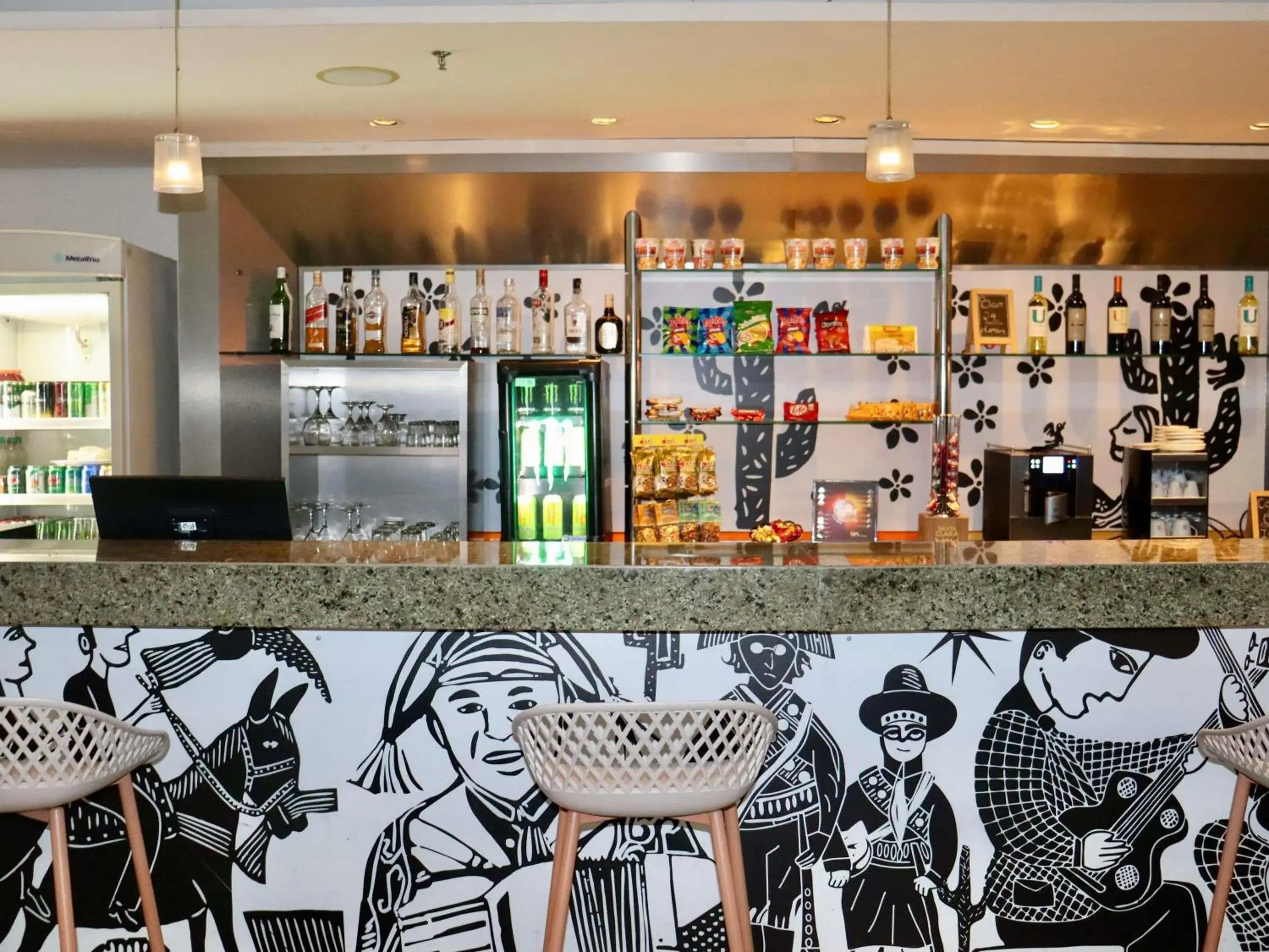 Lounge or bar in Ibis Mossoro Lounge or bar in Ibis Mossoro