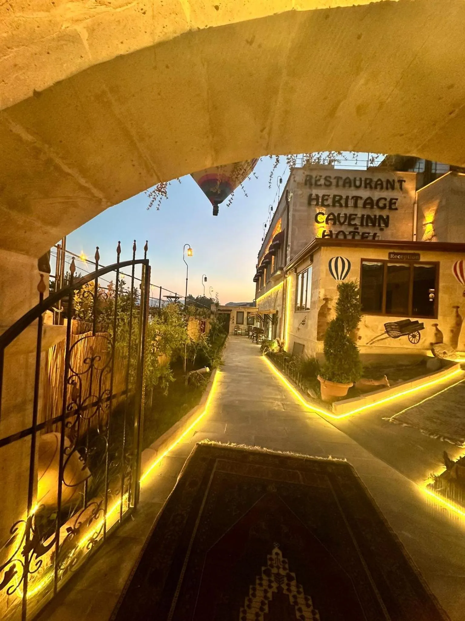 Property building in Heritage Cave Inn Hotel