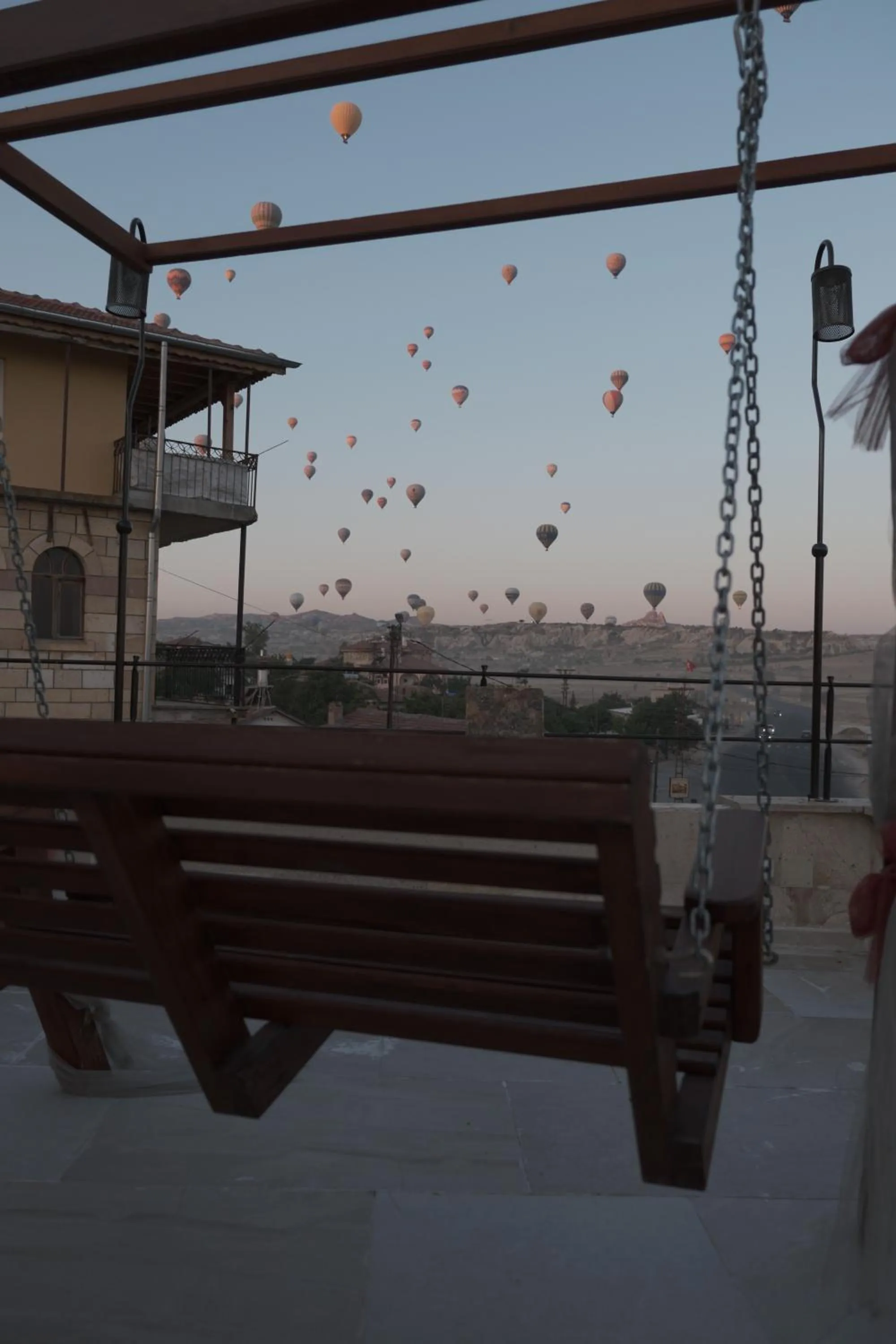 Patio in Heritage Cave Inn Hotel