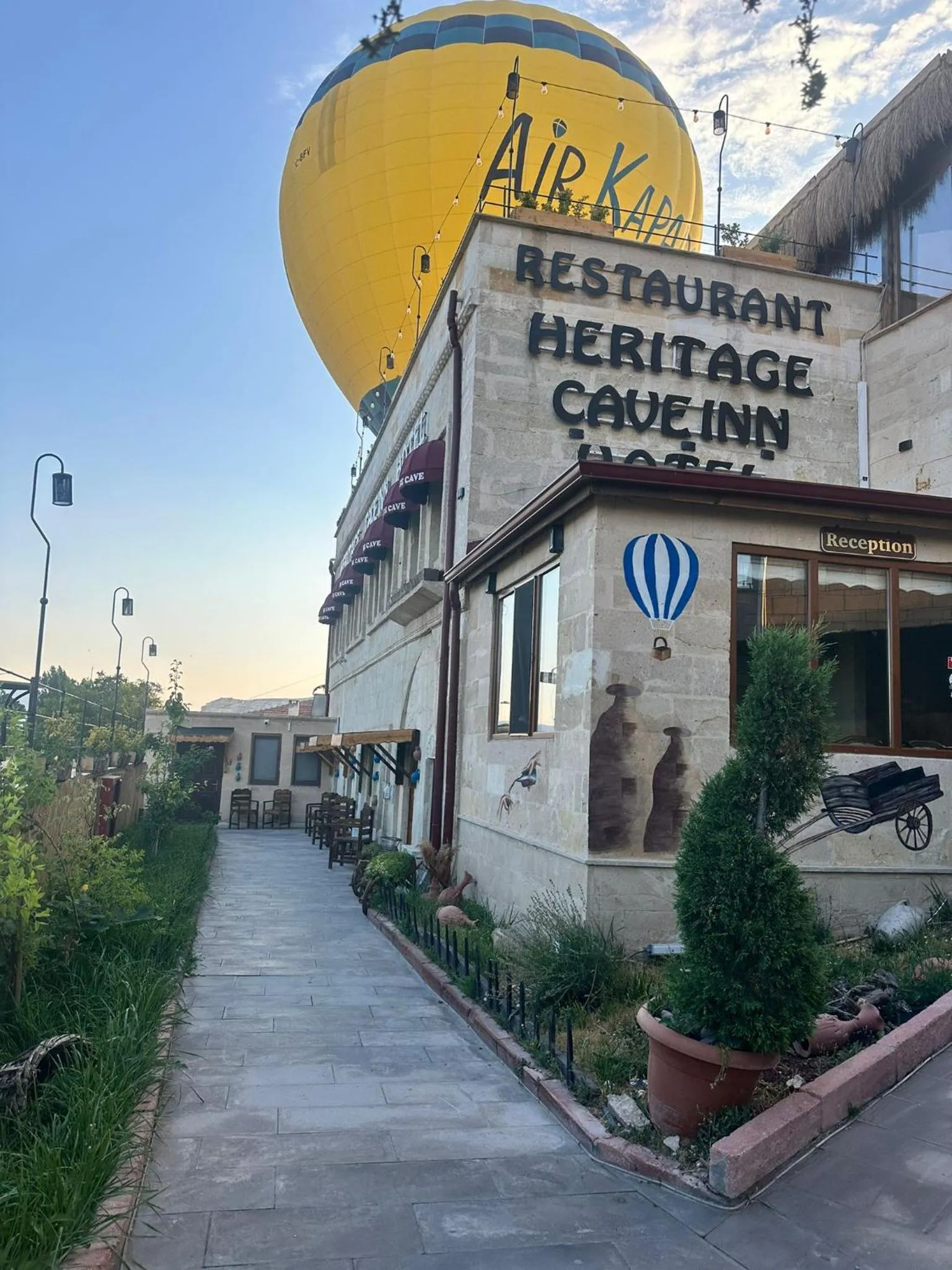 Property building in Heritage Cave Inn Hotel