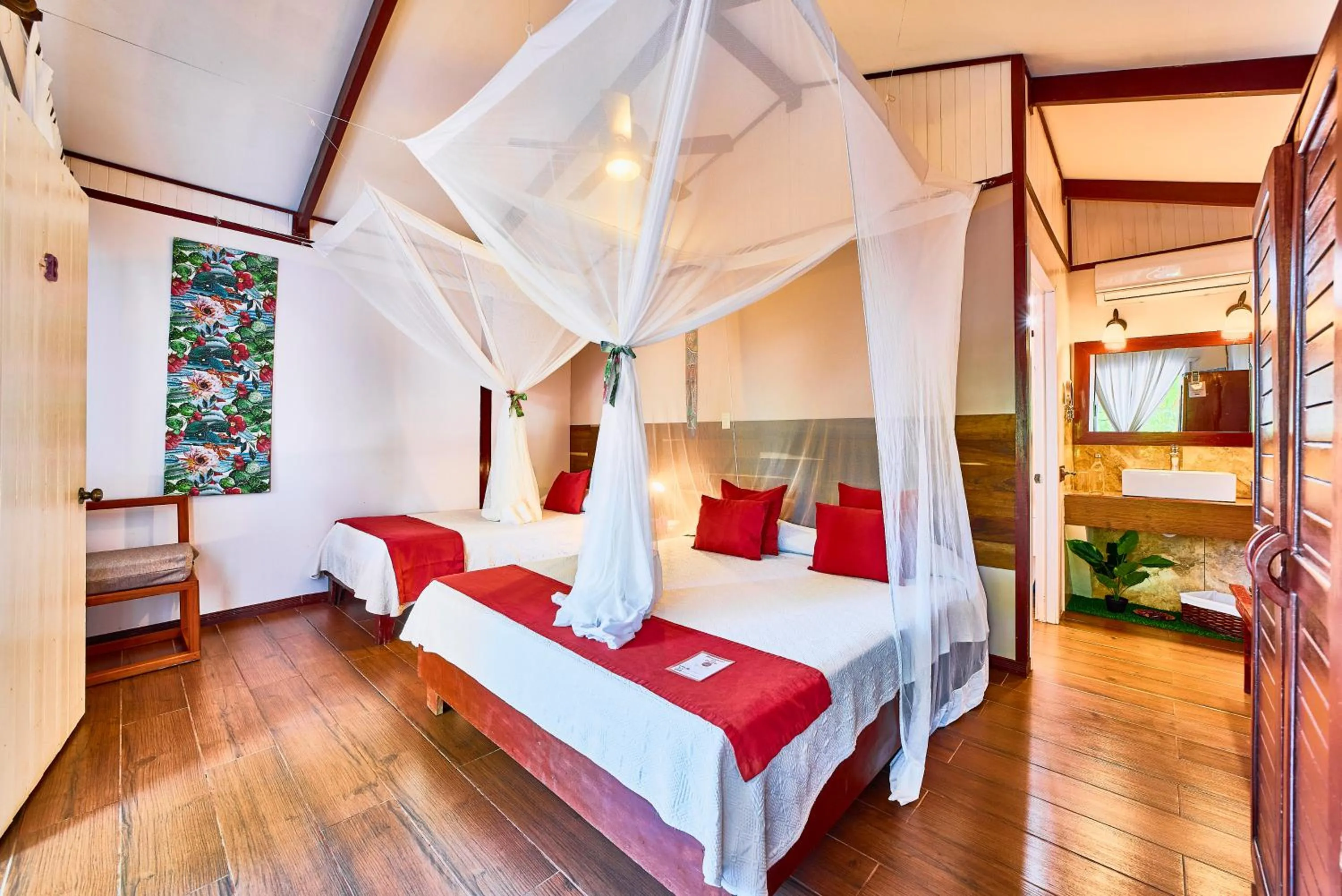 Bed in Hotel El Encanto