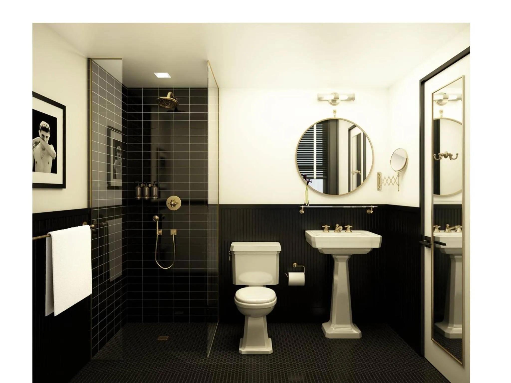 Decorative detail in Neptune, an Ash Hotel