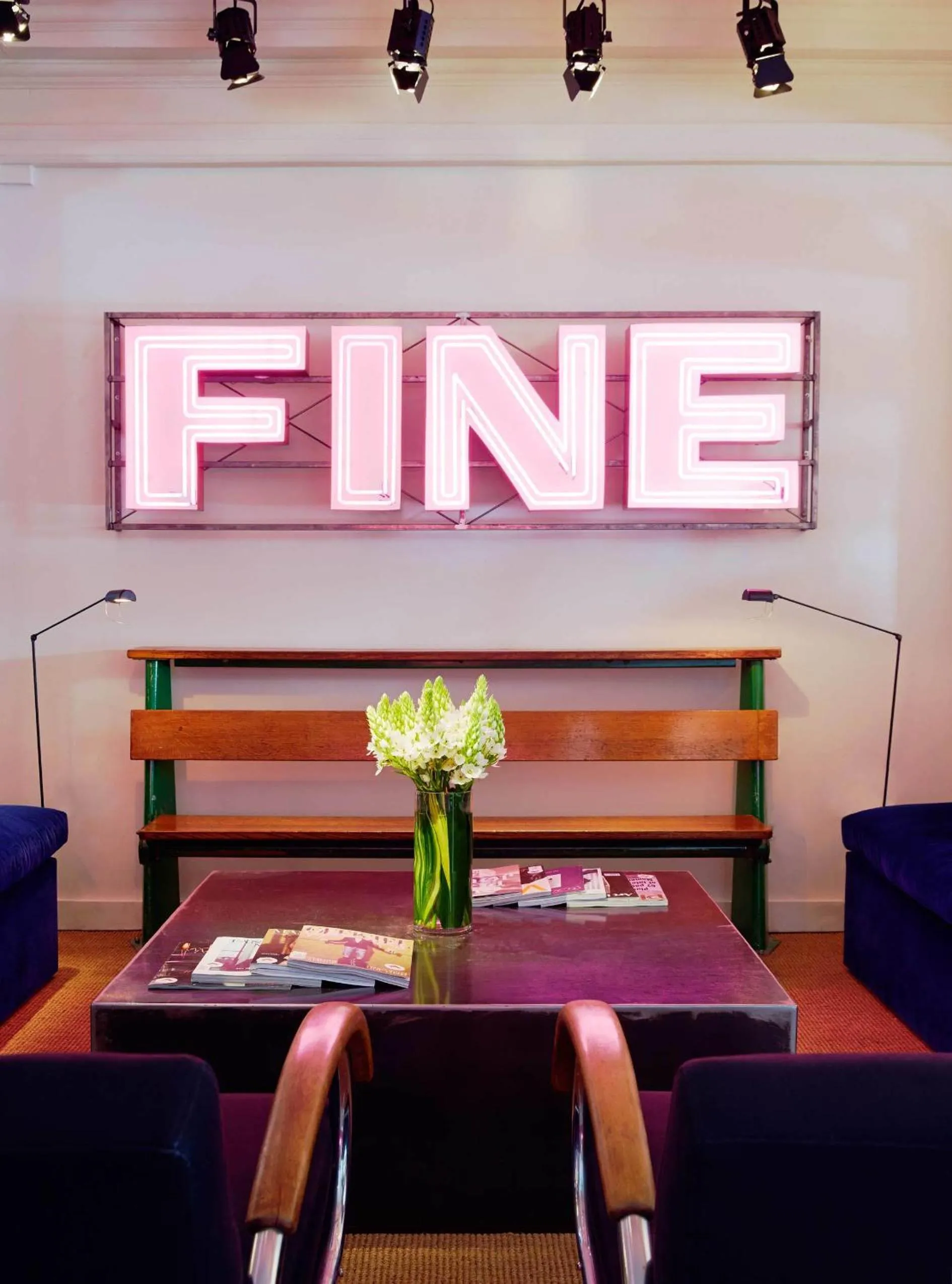 Communal lounge/ TV room in Neptune, an Ash Hotel