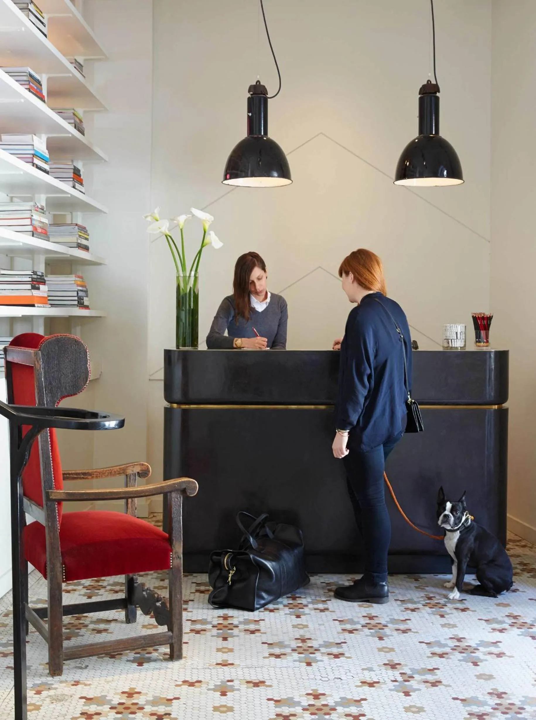 Library in Neptune, an Ash Hotel