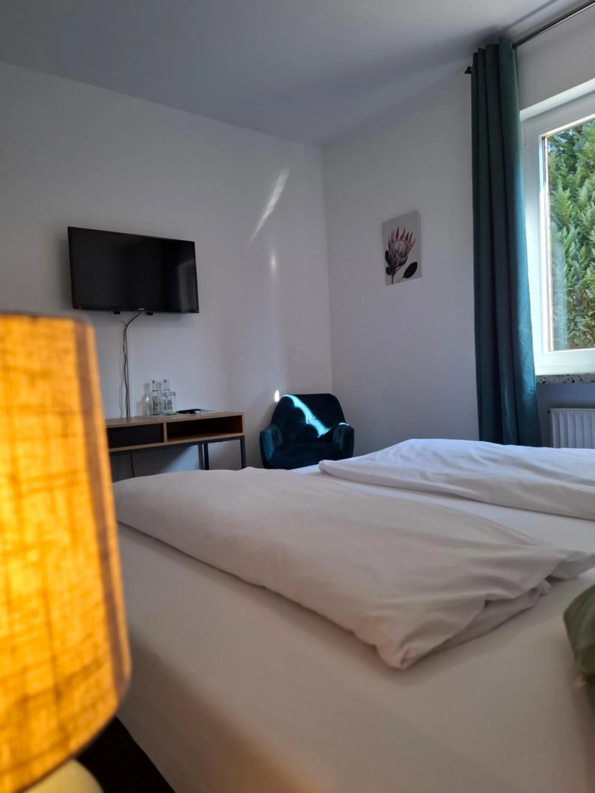 Photo of the whole room, Bed in Hotel Am Schwarzen Berg