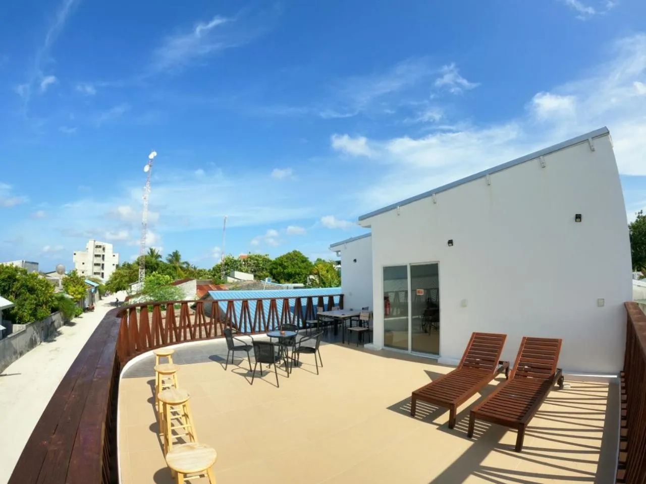 Balcony/Terrace in Violet Inn Hotel