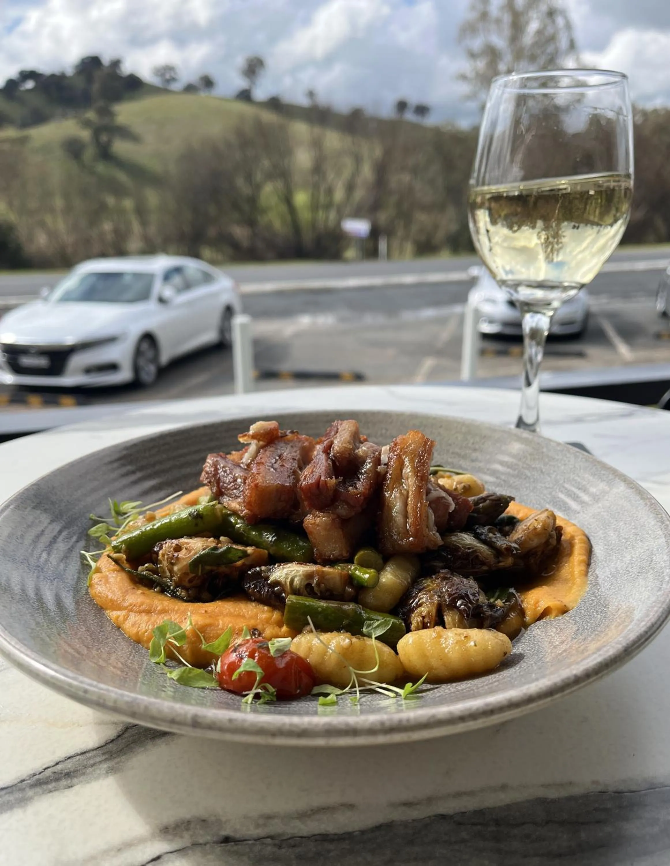 Food close-up in Woomargama Motel