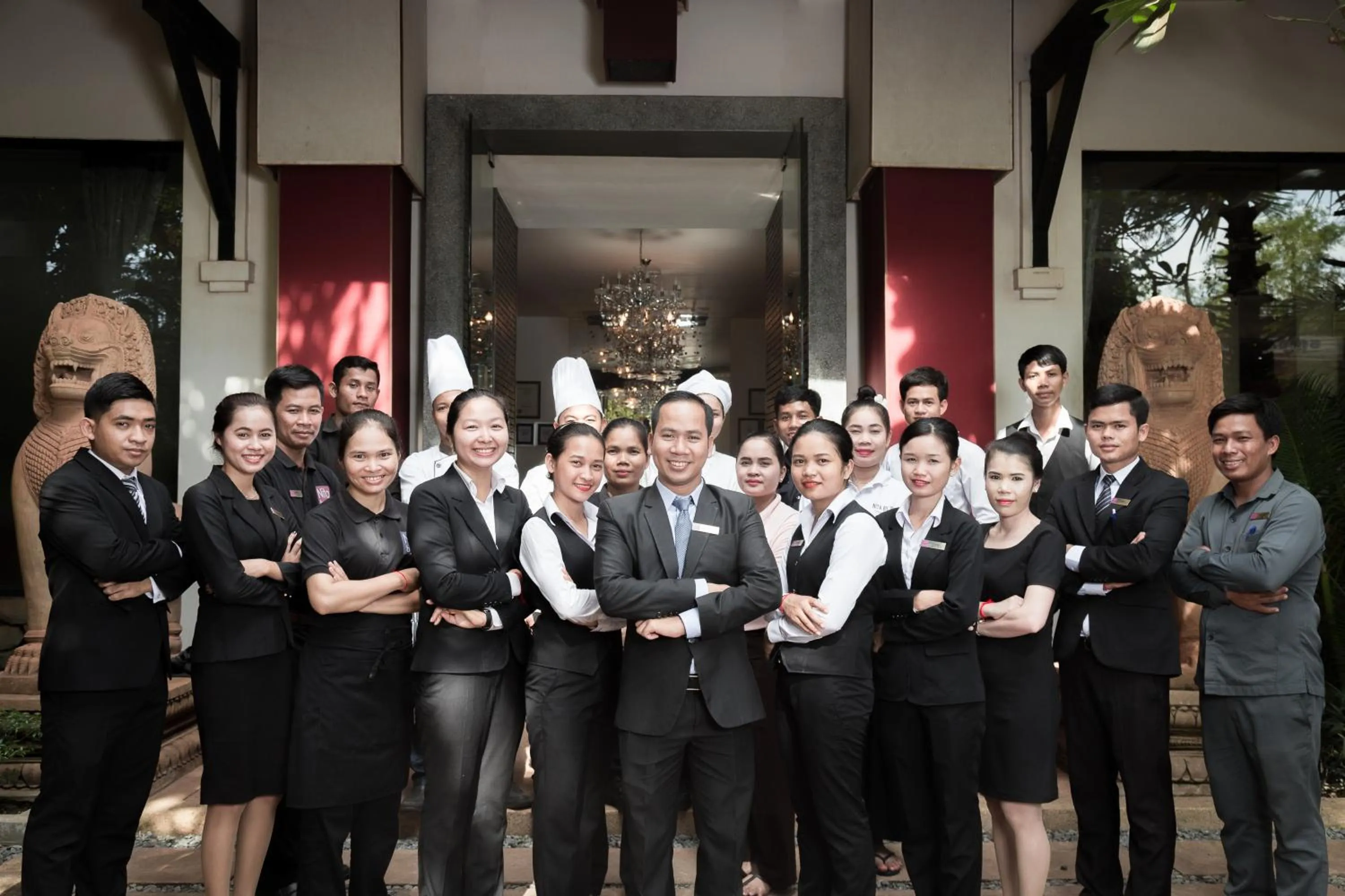 Staff in Nita by Vo Luxury Hotel