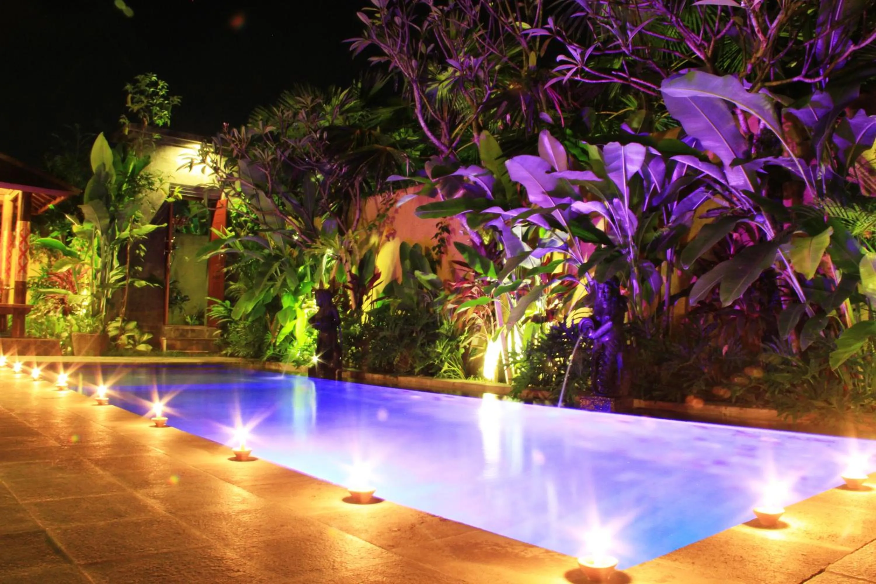 Swimming pool in Royani Villa
