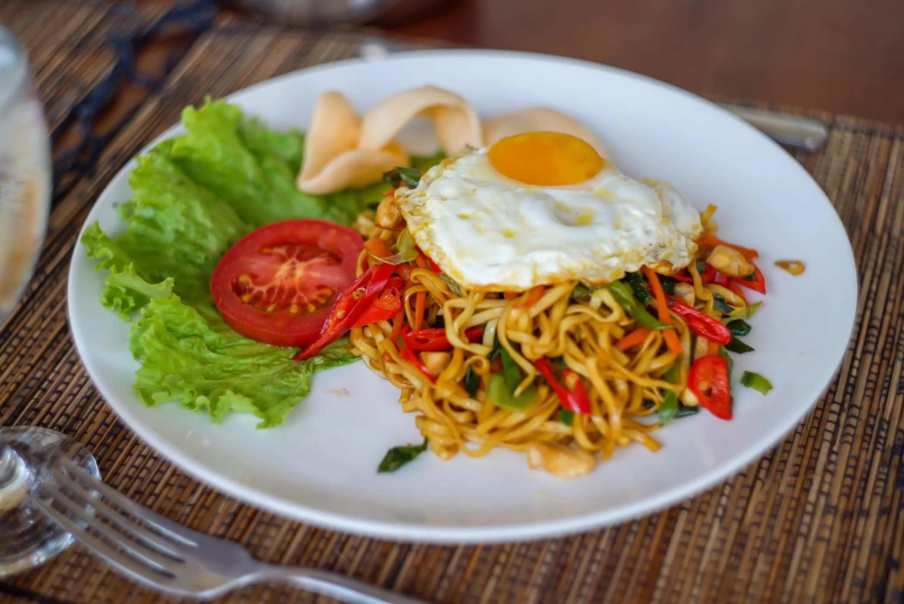Food in Royani Villa