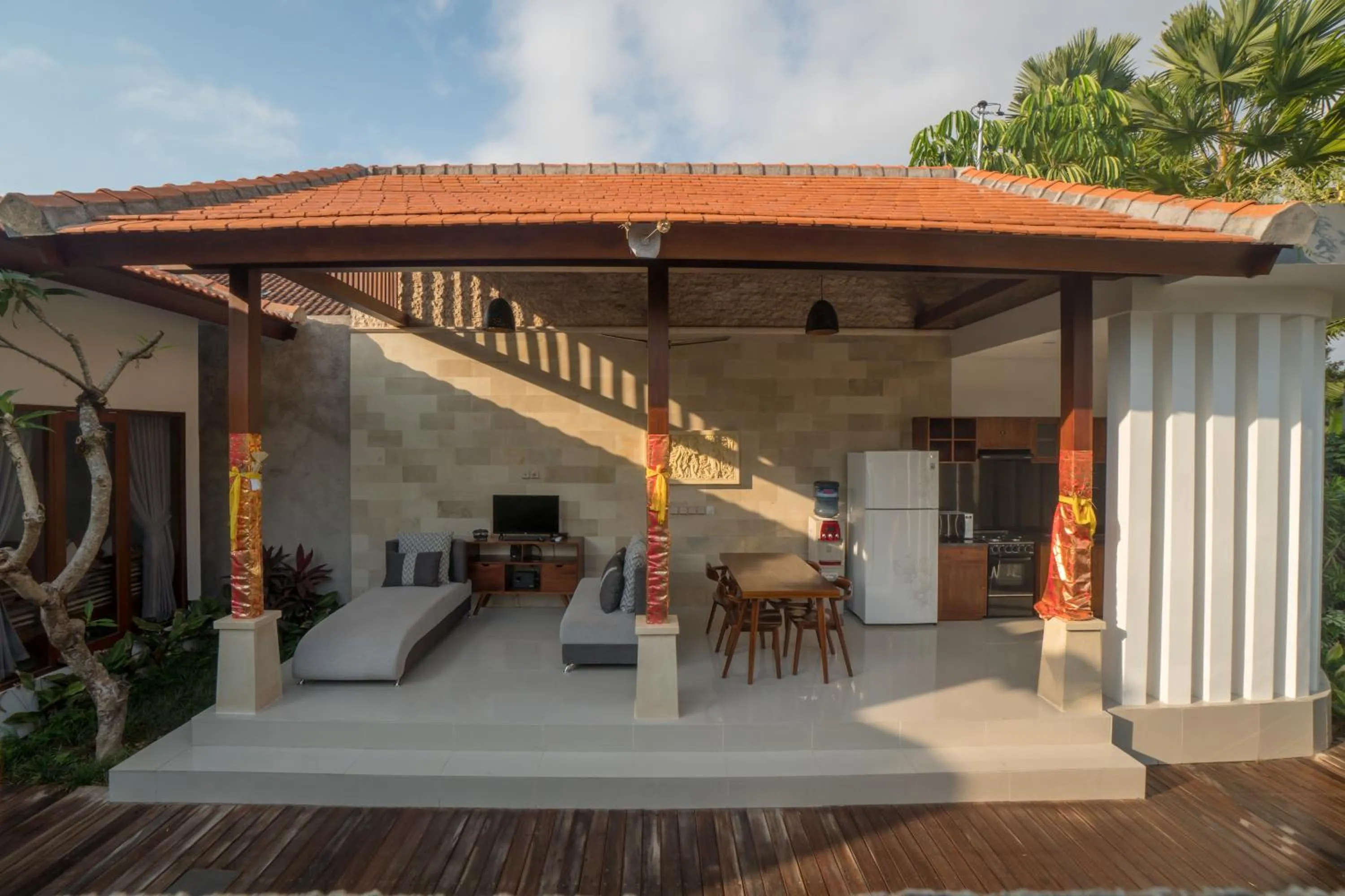 Bird's eye view in Royani Villa