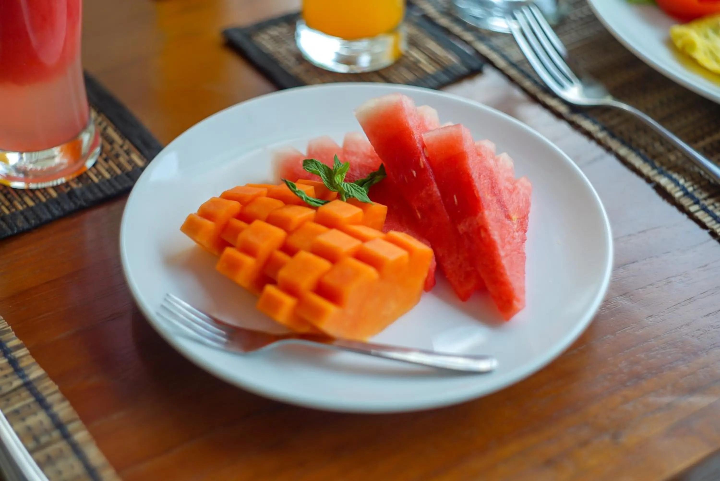 Food in Royani Villa