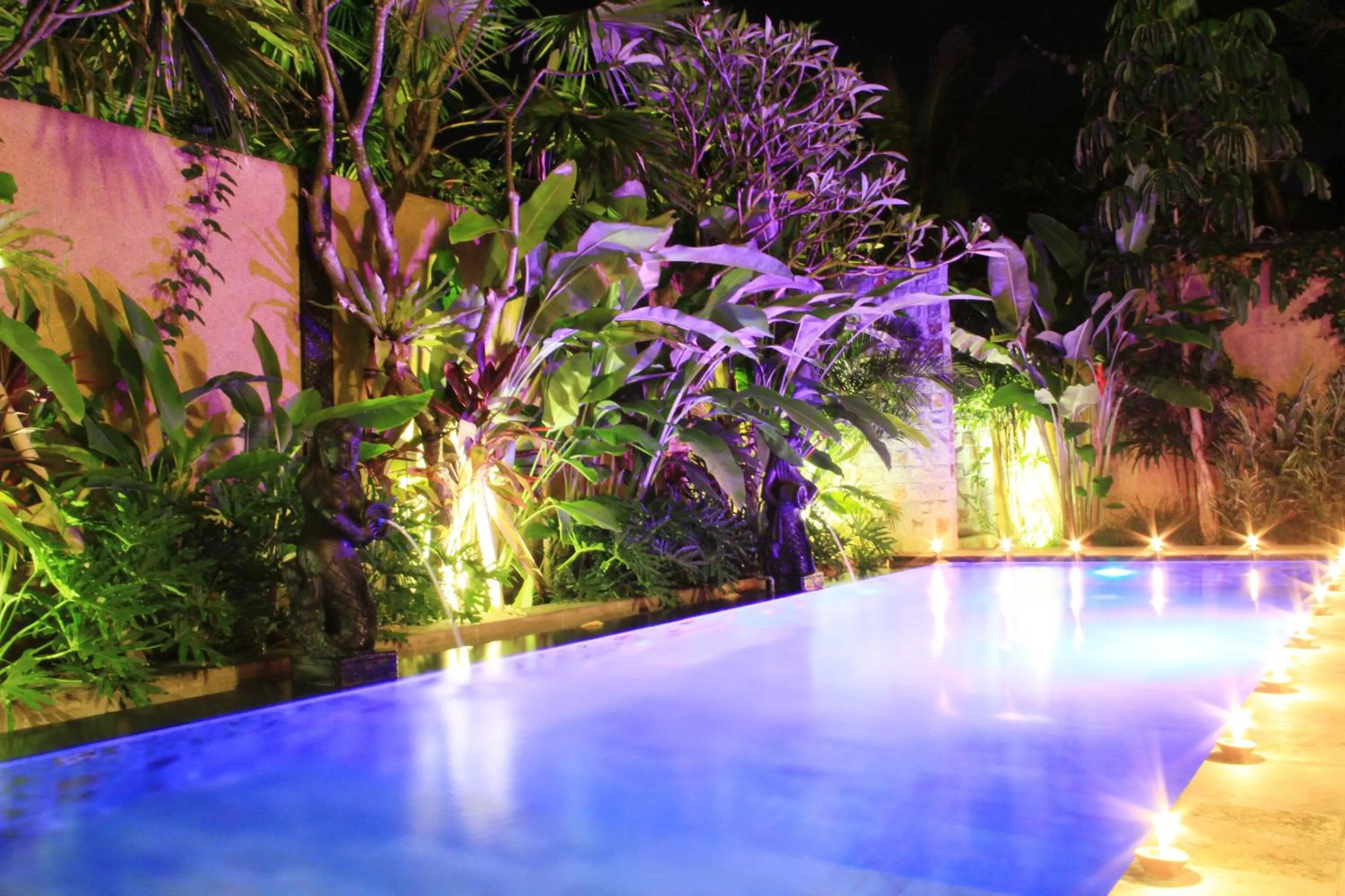 Swimming pool in Royani Villa